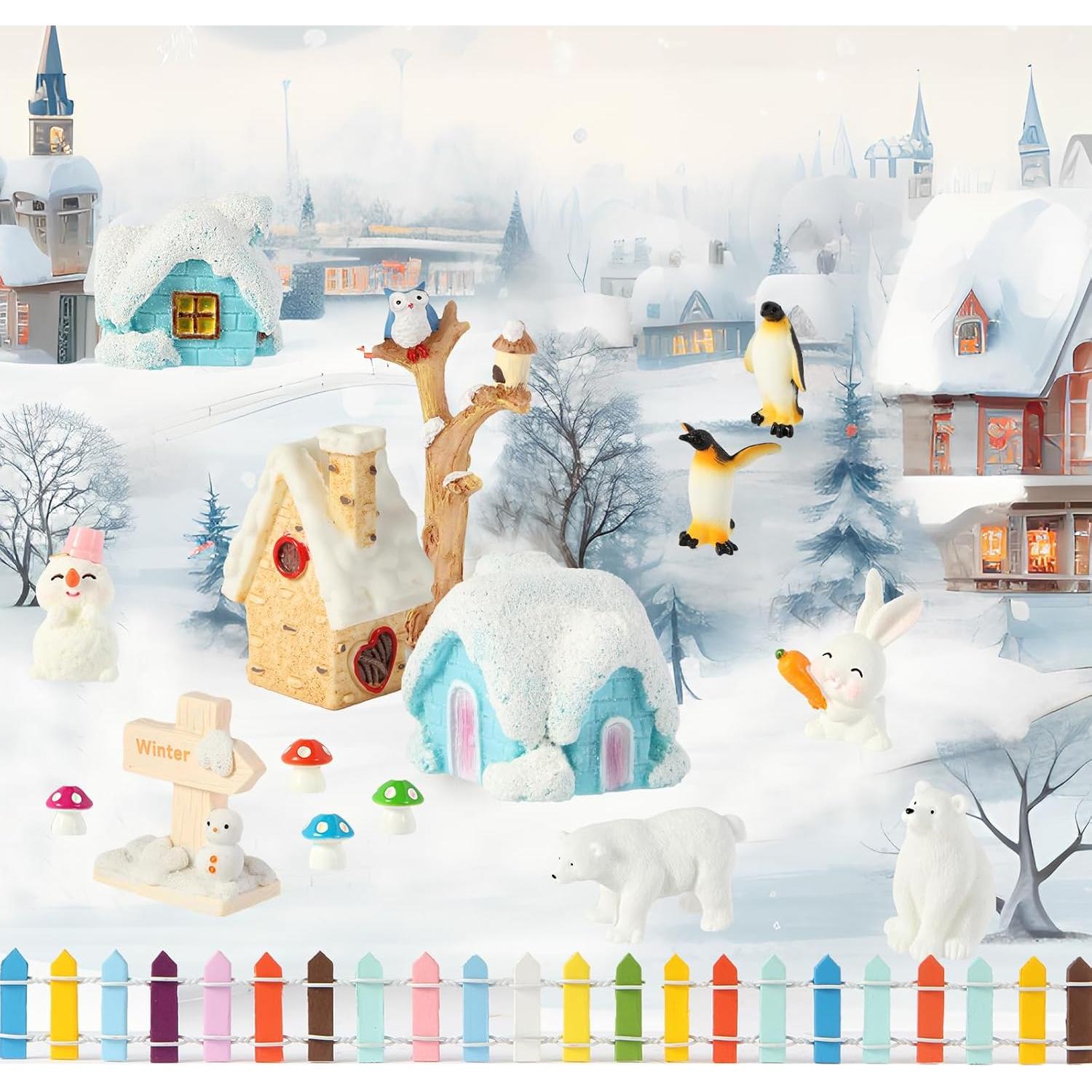 Caja Sensorial de Nieve FIIOEOY para Niños 3-8 Años