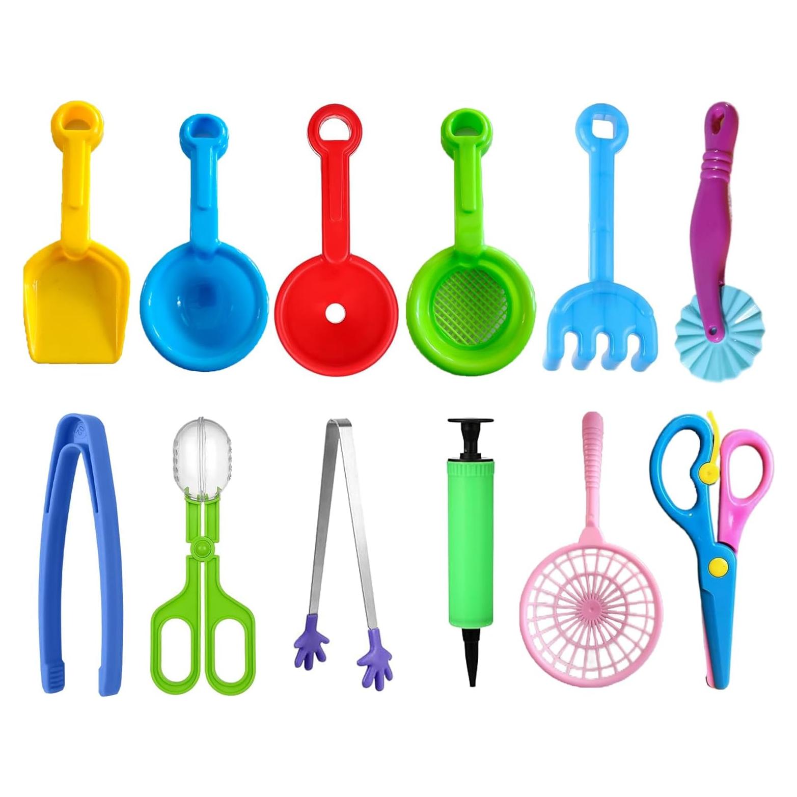 Set de Herramientas Sensoriales 12 Pcs Calefow para Niños