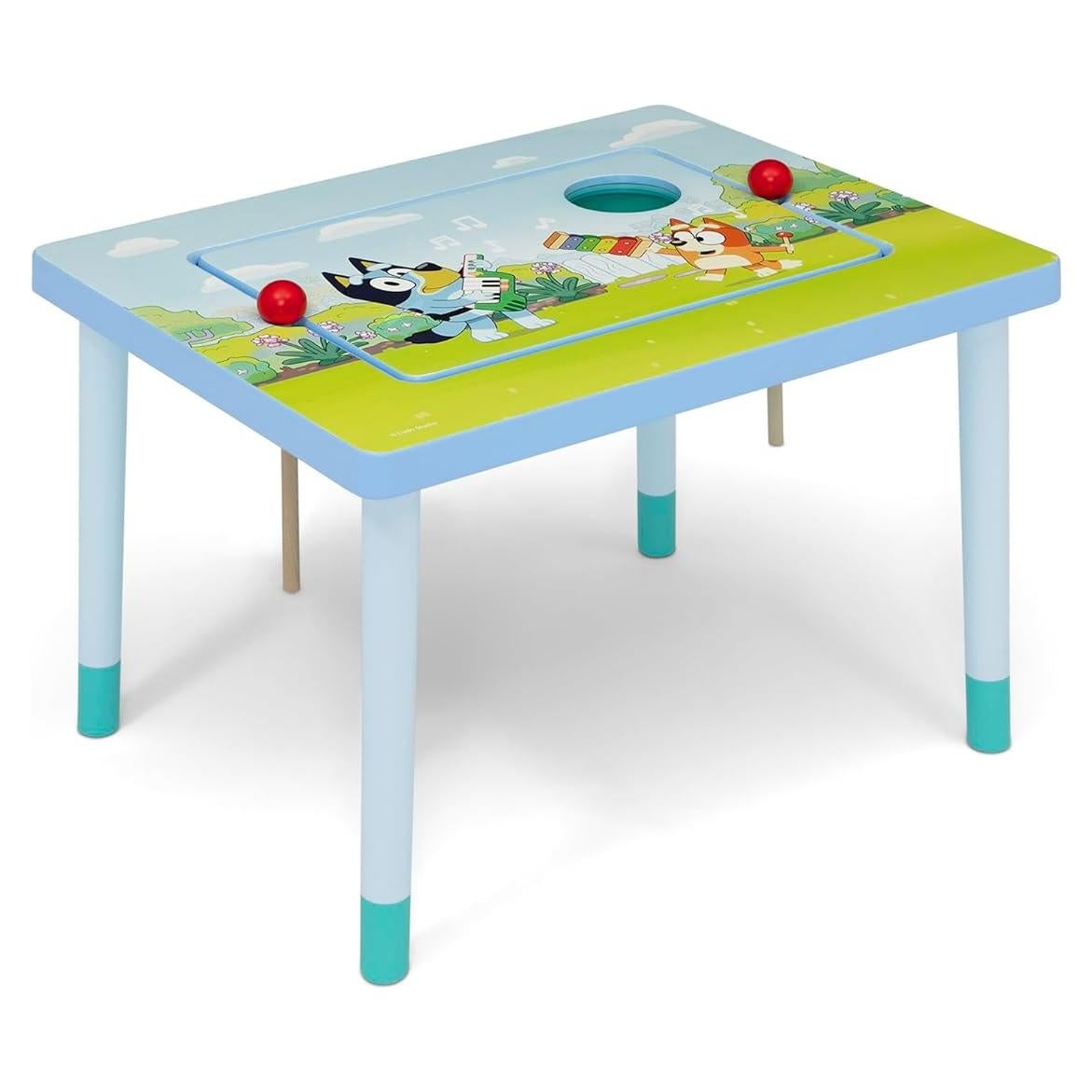 Mesa Sensorial Compacta Bluey - Juguete Montessori Azul