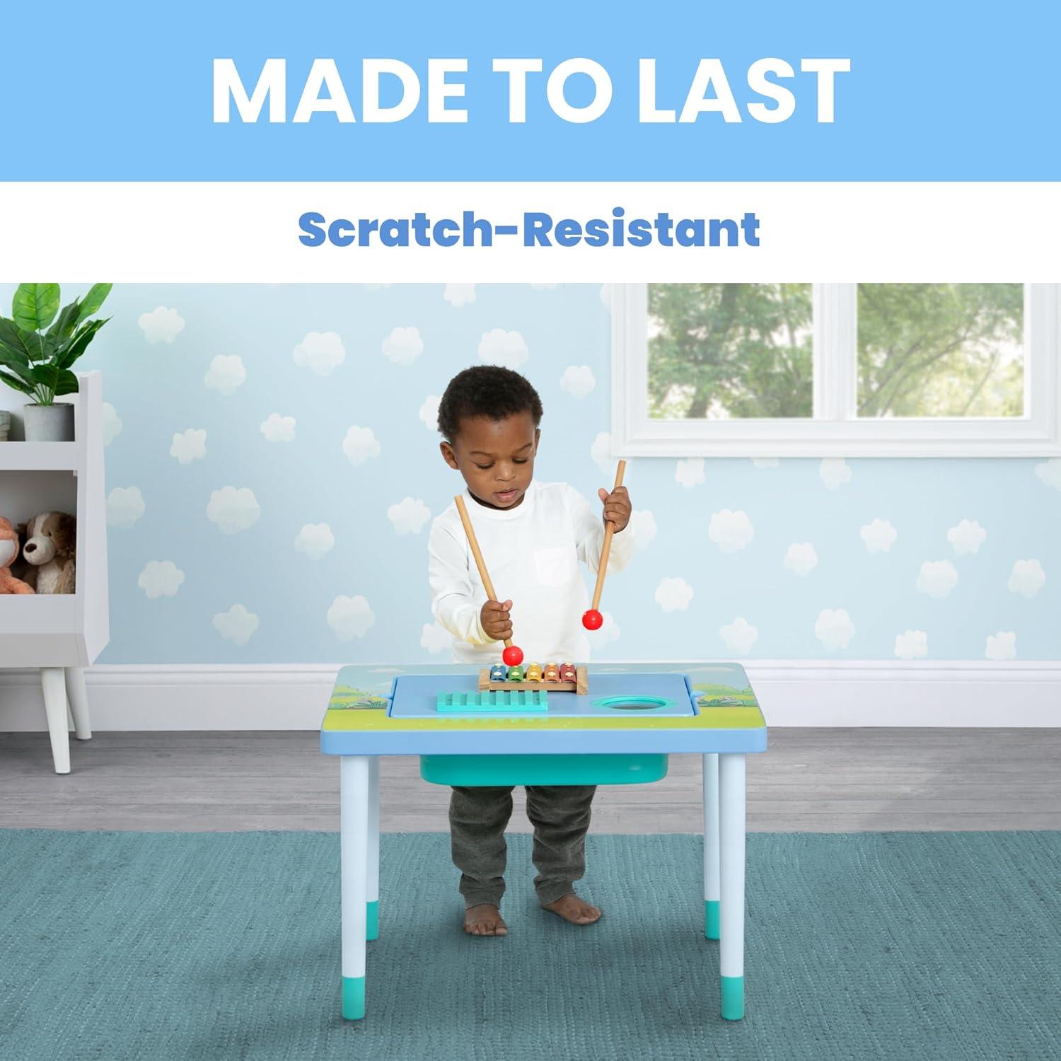 Mesa Sensorial Compacta Bluey - Juguete Montessori Azul