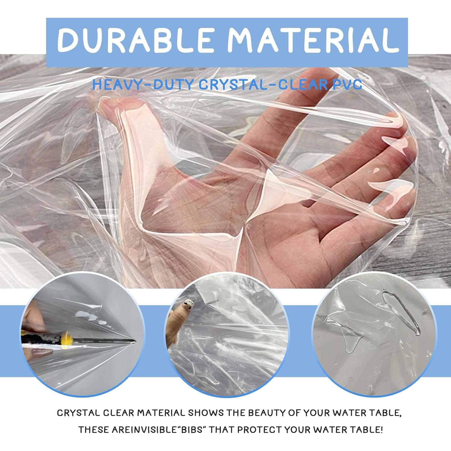 Cubierta de Mesa de Agua Infantil IndigoTempest9 PVC Transparente