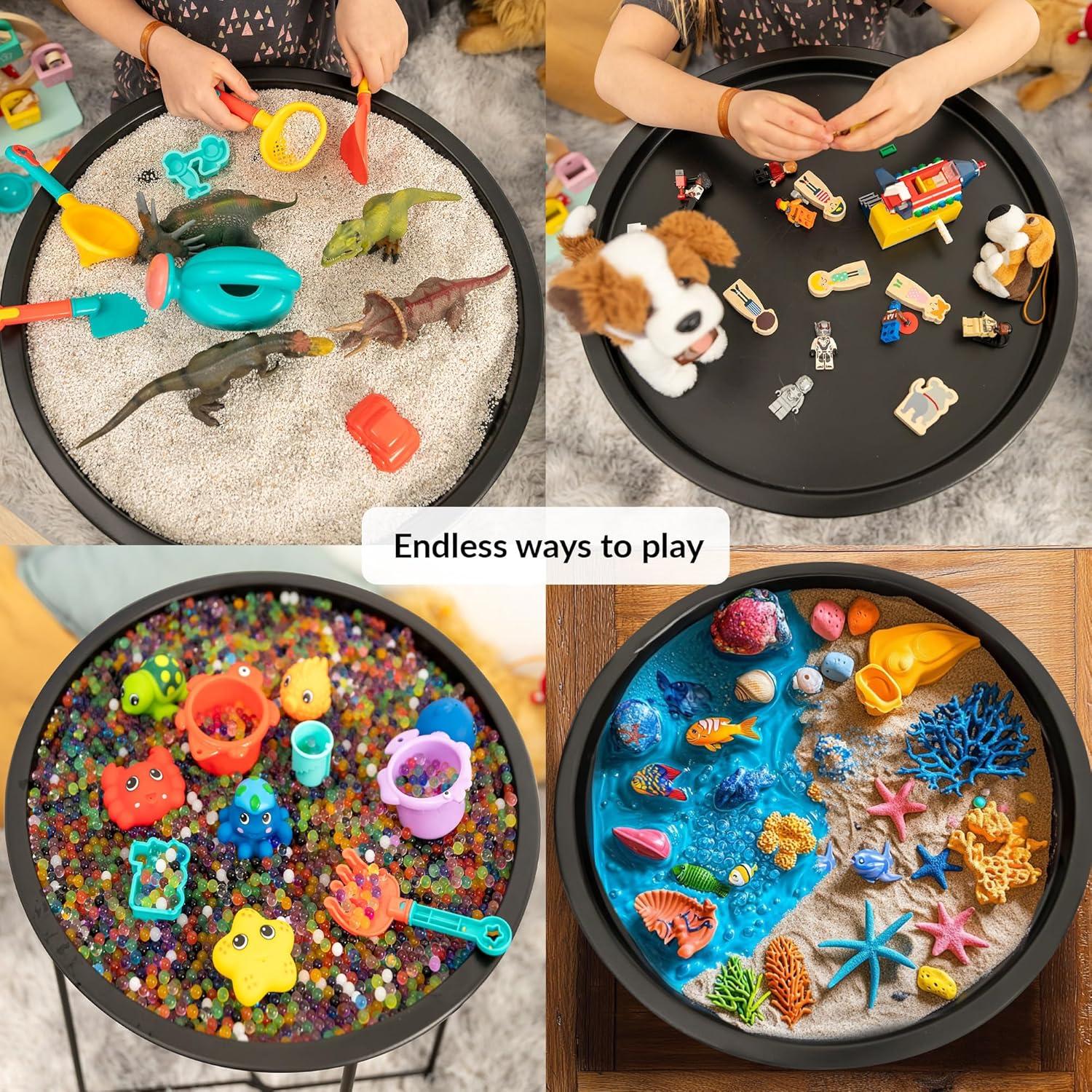 Bandeja Tuff Odoxia para Juego Sensorial 46.4x46.5cm