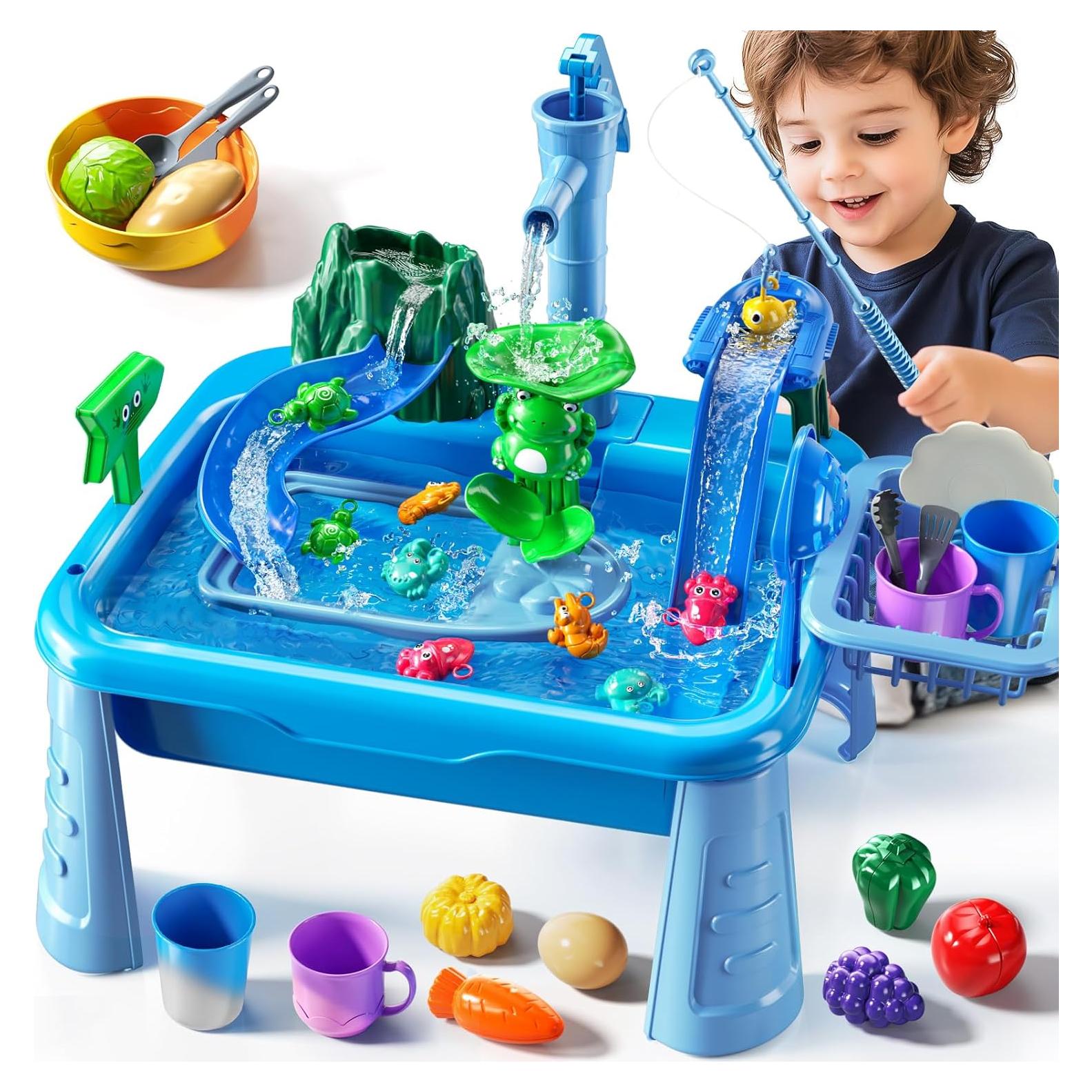 Mesa de Agua Juguete JUKUDAHU Grande Azul 40.6x31 cm