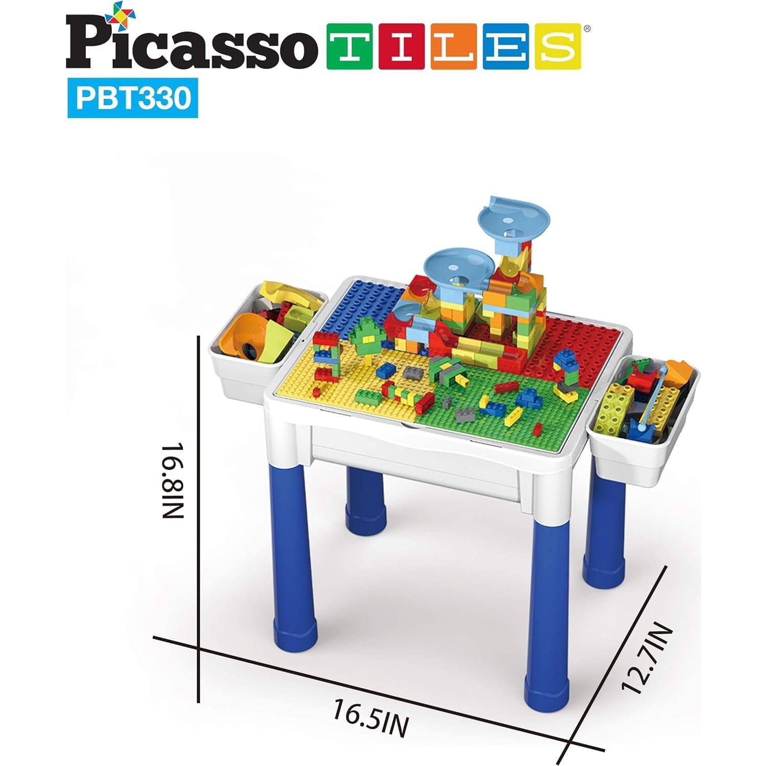 Mesa de Juego y Escritorio PicassoTiles PBT330 con 331 Piezas