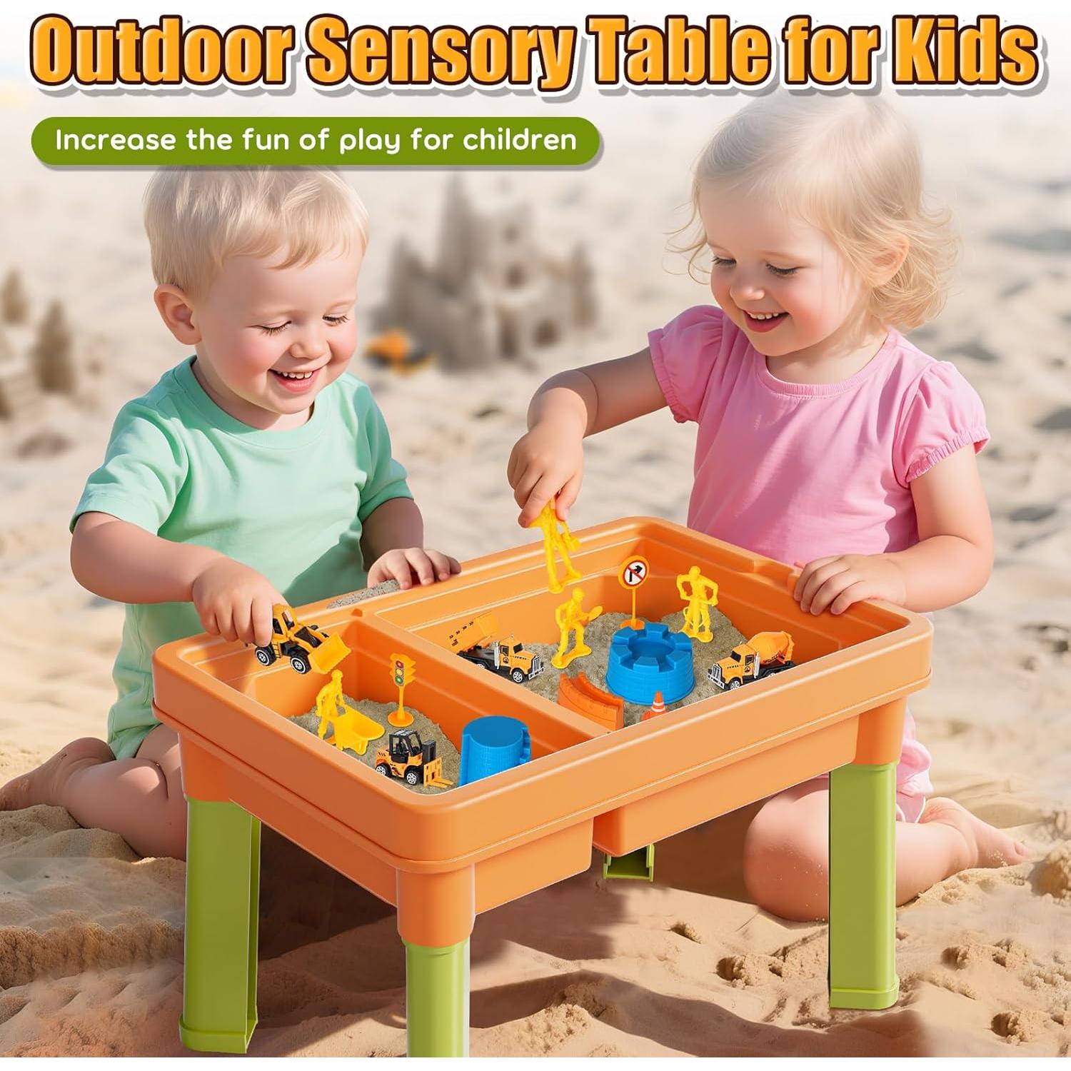 Mesa Sensorial Castillo Lehoo con 1.18kg de Arena y 6 Camiones