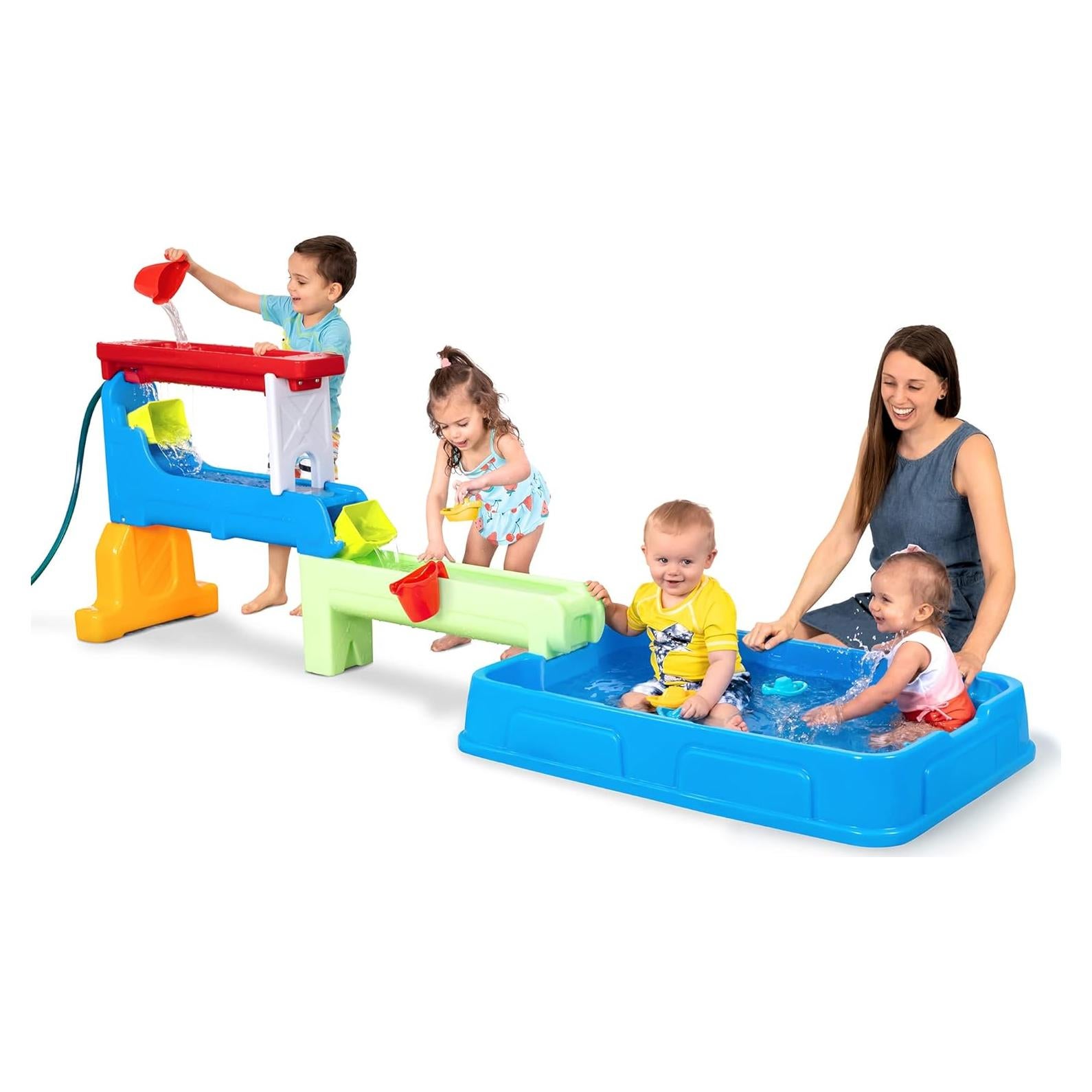 Mesa de Agua Simplay3 Raindrop Falls con Piscina Splash 9 Accesorios