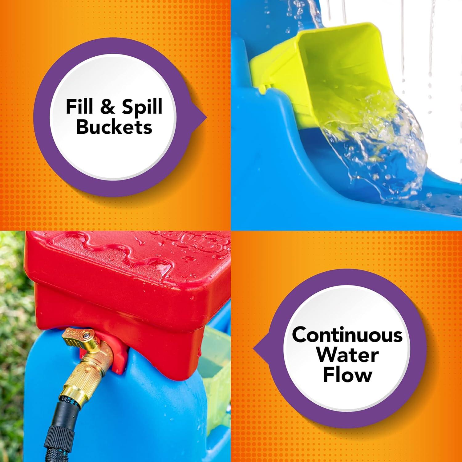 Mesa de Agua Simplay3 Raindrop Falls con Piscina Splash 9 Accesorios