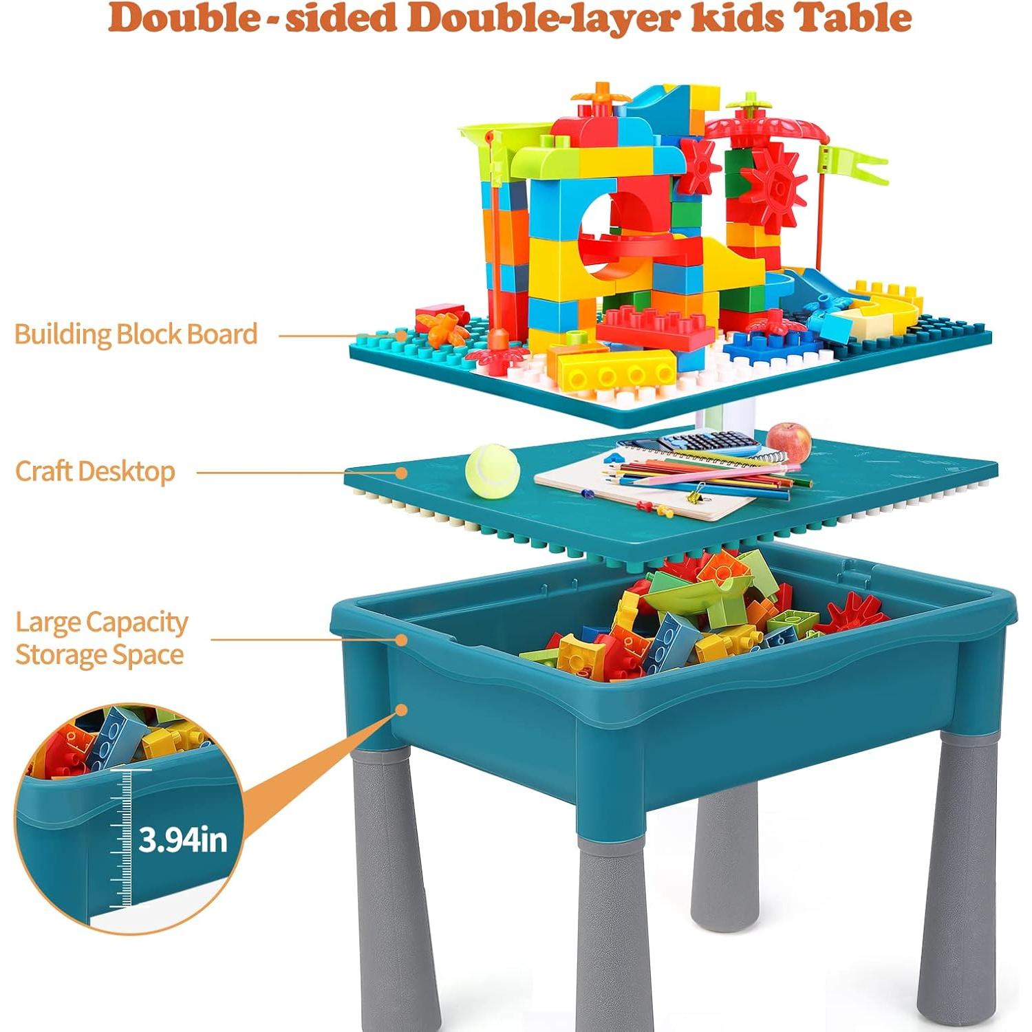 Mesa de Juego Multi Actividad BEAURE 5 en 1 para Niños