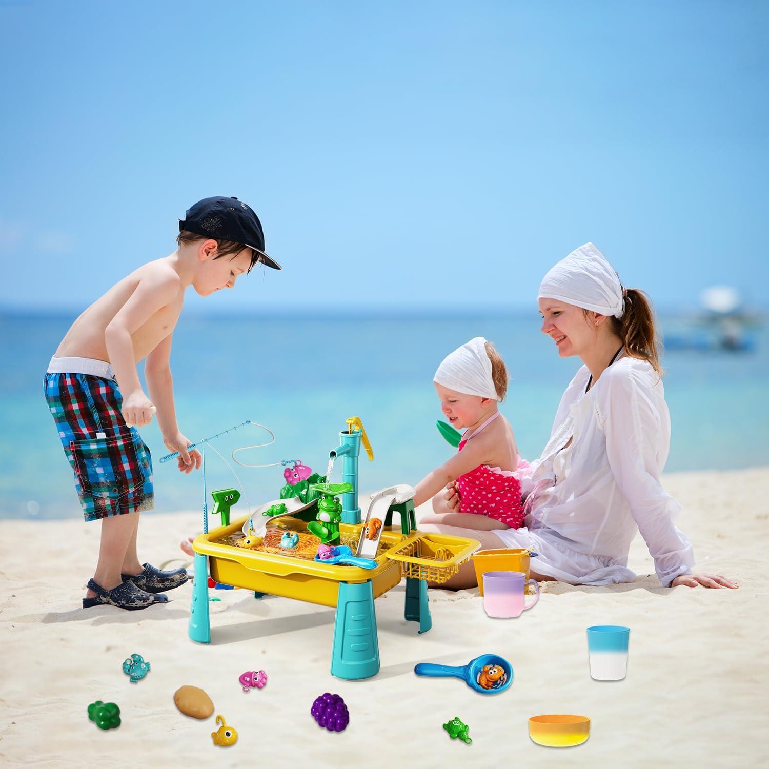 Mesa de Agua para Pesca Ysityum 52x34 cm para Niños 3+