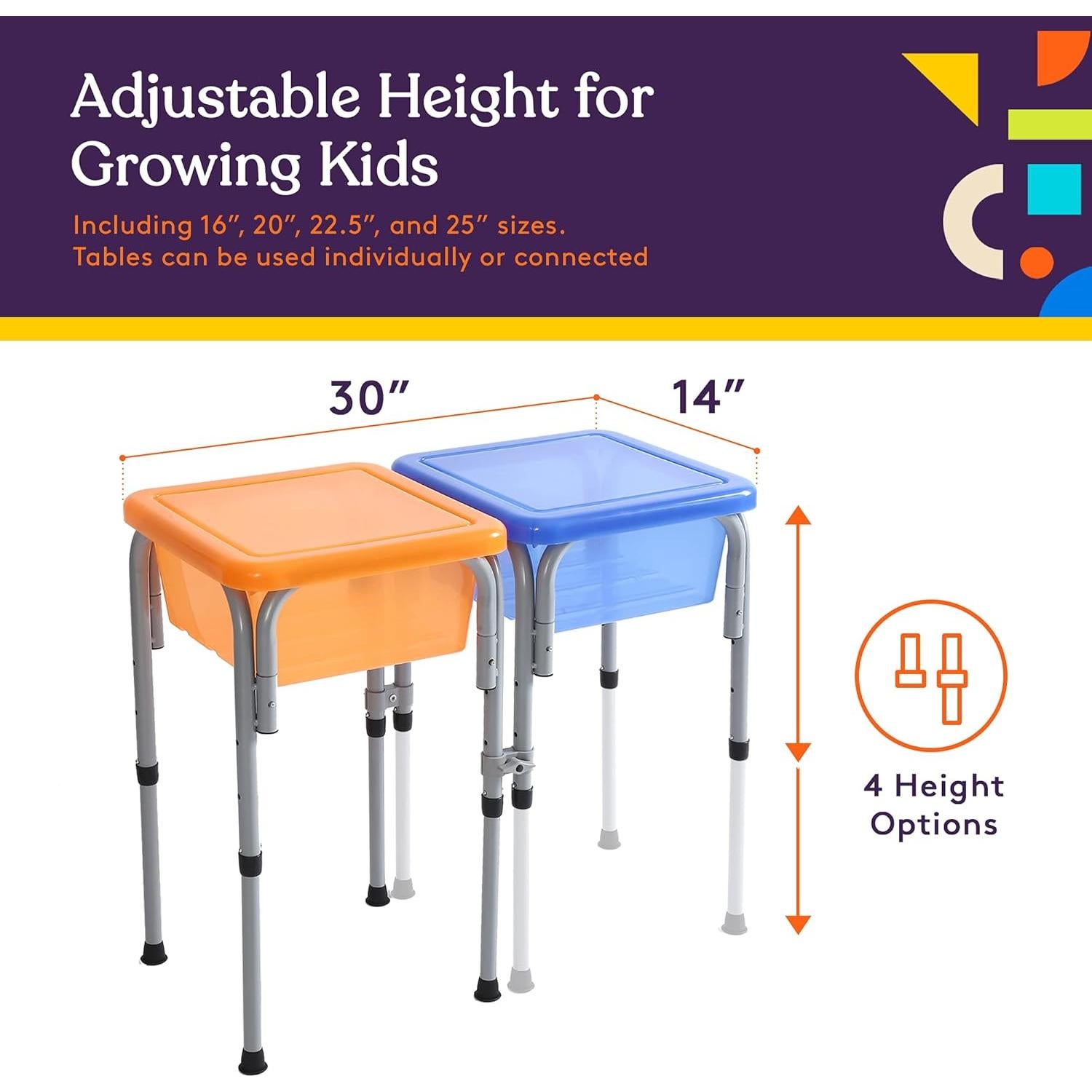Mesa de Actividades Sensoriales Suministros Especiales 38x38cm