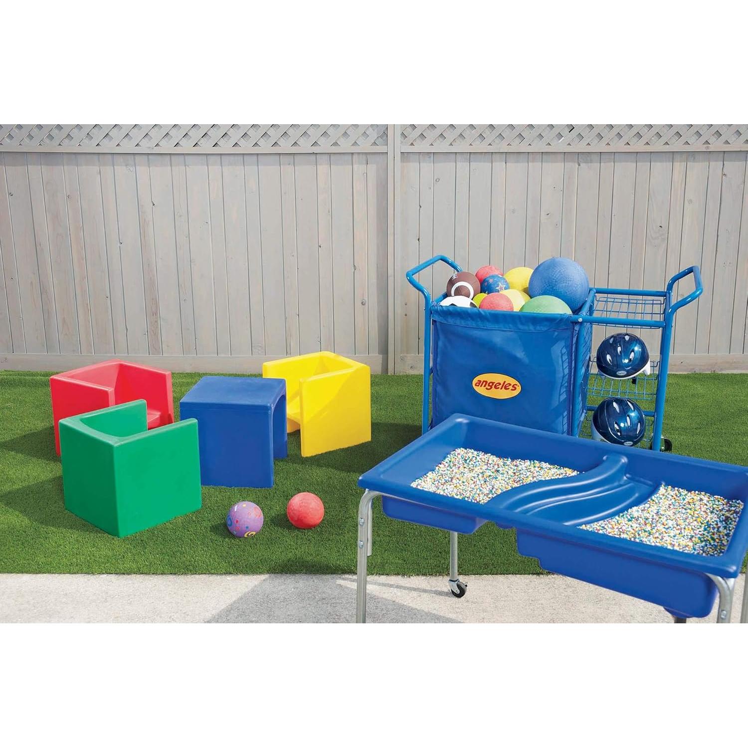 Mesa Sensorial Grande Neptune Children's Factory 61 cm Azul