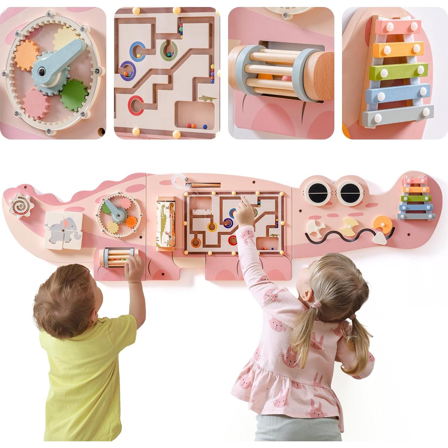 Tablero Ocupado de Madera Robud para Niños - Juguete Montessori