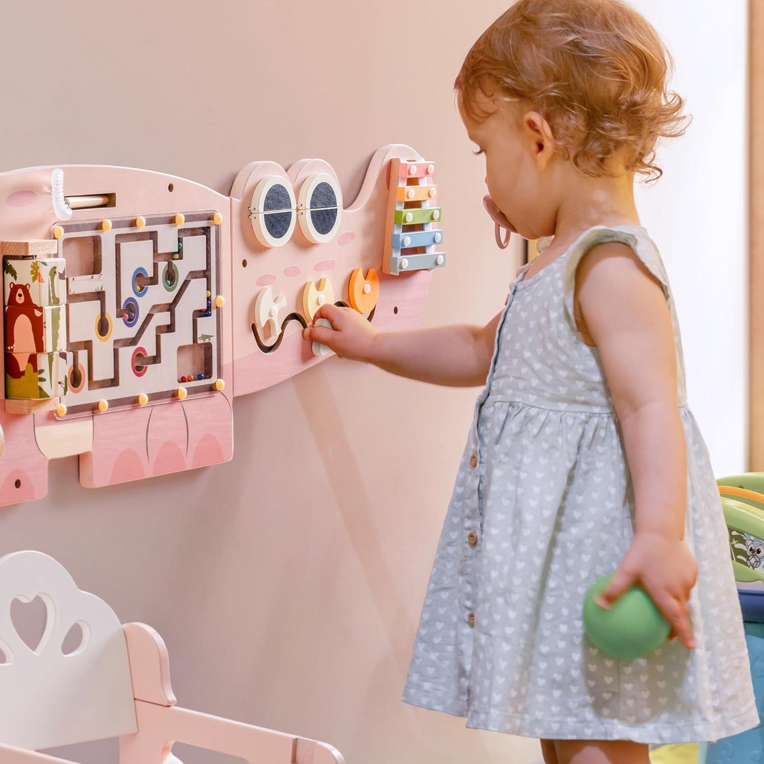 Tablero Ocupado de Madera Robud para Niños - Juguete Montessori