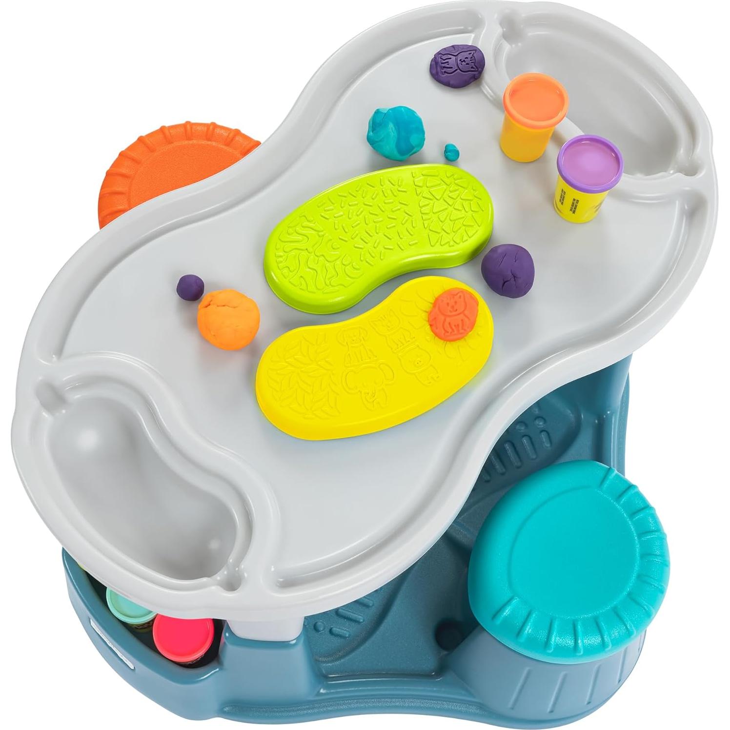 Mesa Sensorial Simplay3 para Niños 1-6 Años con Almacenamiento