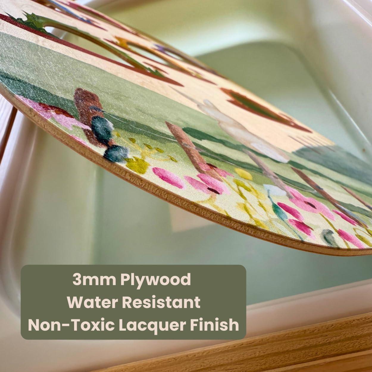 Insertos de Mesa Sensorial Flisat Nordic Cubs - Oso y Conejo