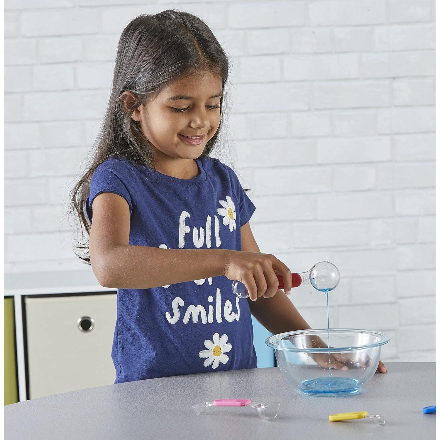 Cucharas Medidoras de Fracciones Arcoíris hand2mind - Juego de 4