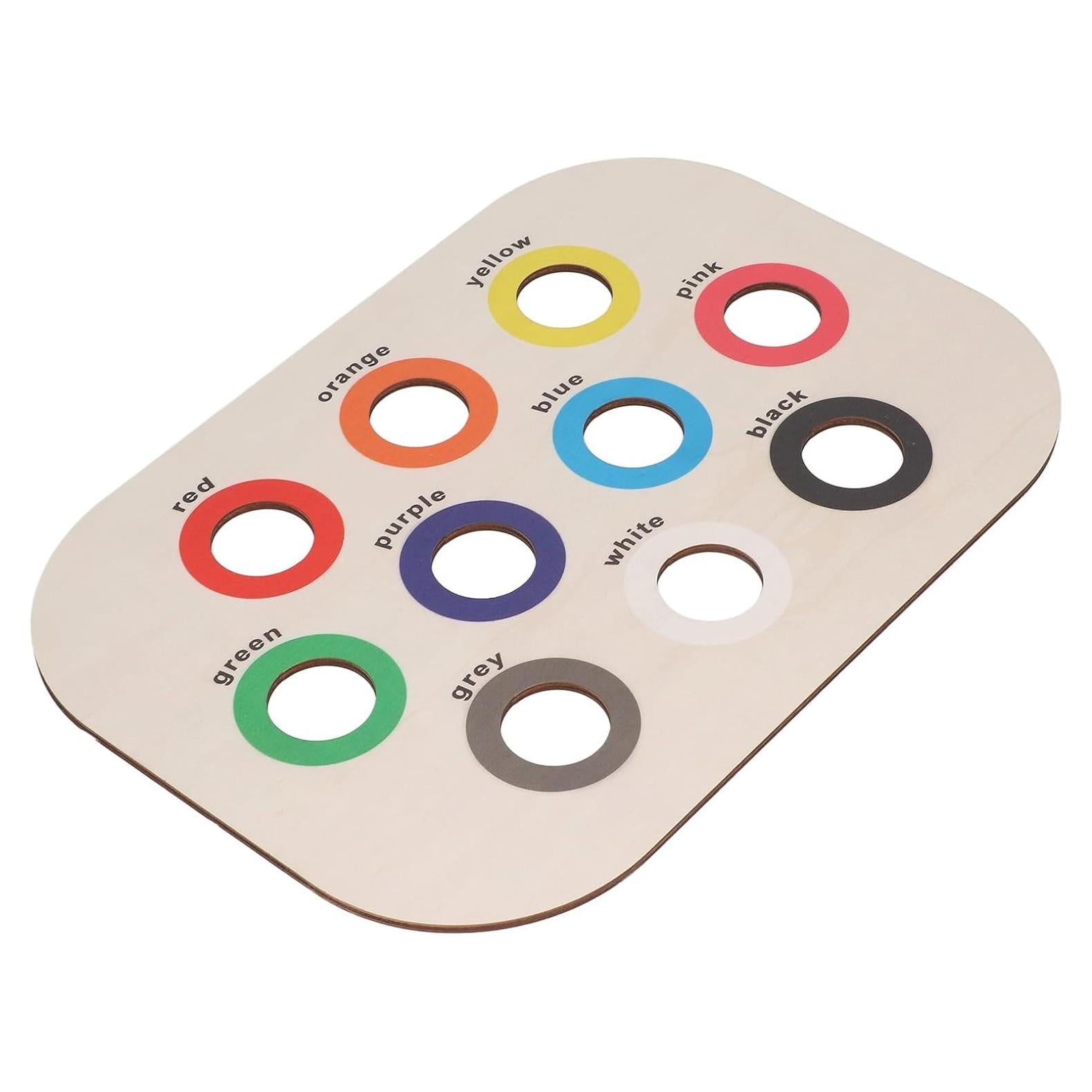 Tablero Clasificador de Colores de Madera Demeras 39x27cm