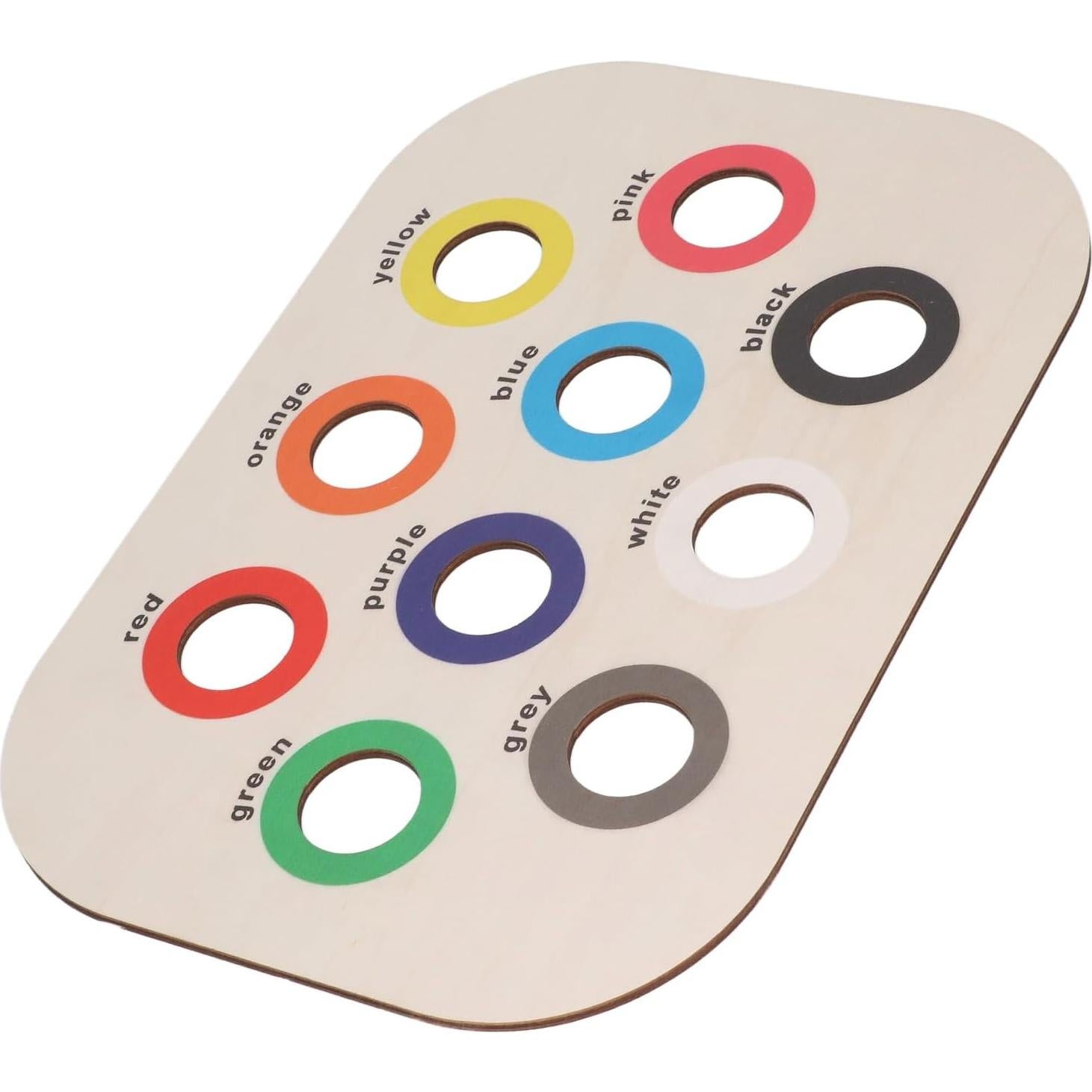 Tablero Clasificador de Colores de Madera Demeras 39x27cm