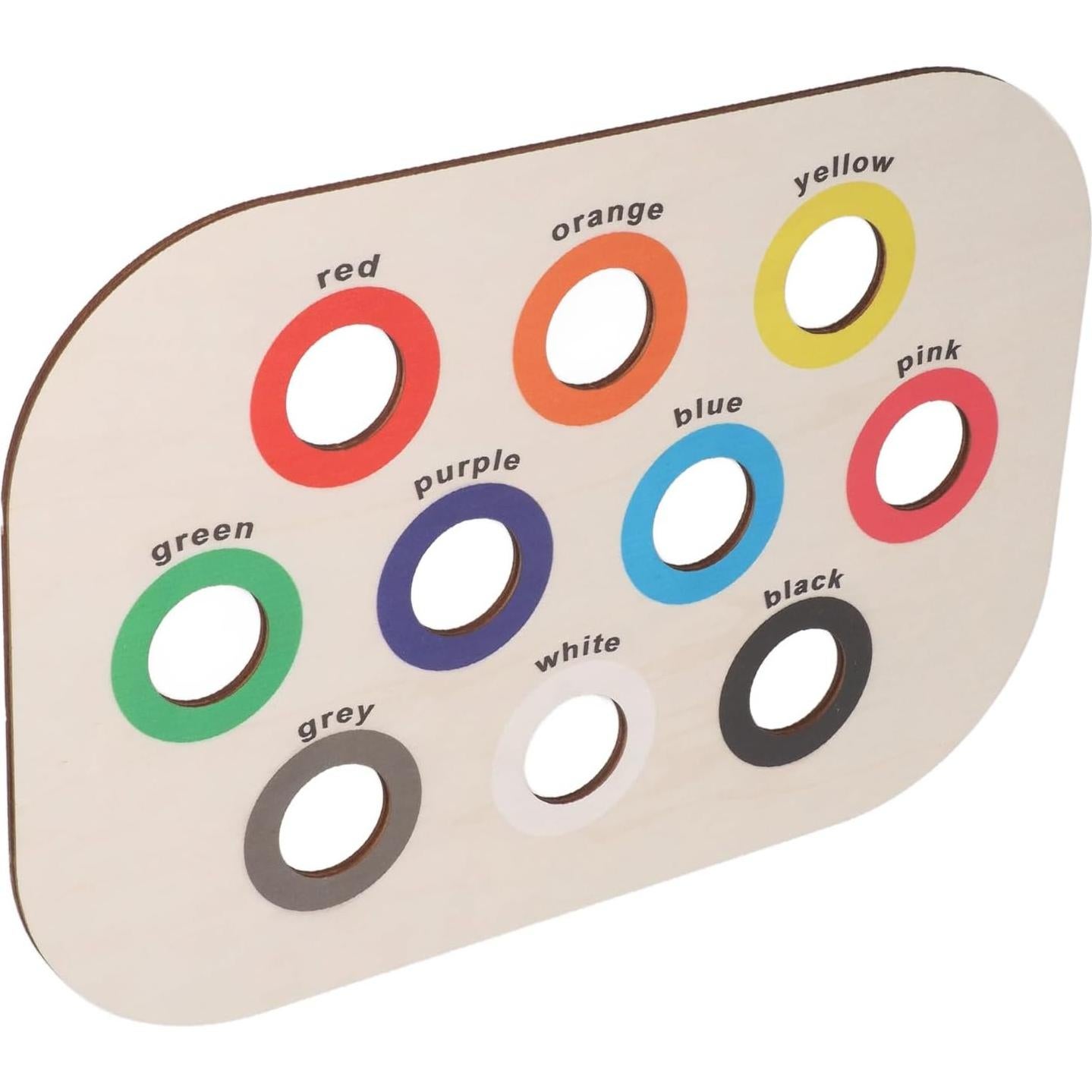 Tablero Clasificador de Colores de Madera Demeras 39x27cm