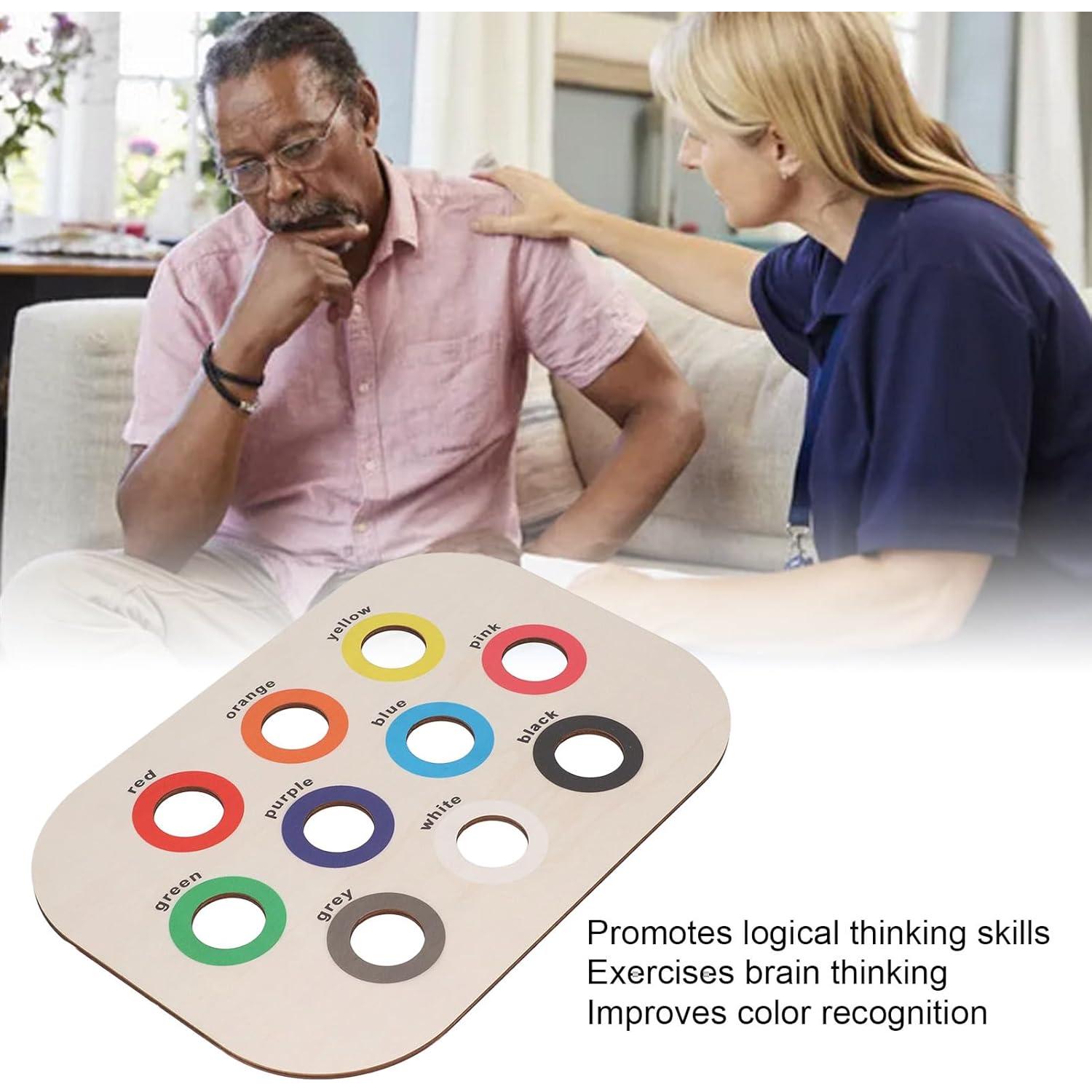 Tablero Clasificador de Colores de Madera Demeras 39x27cm