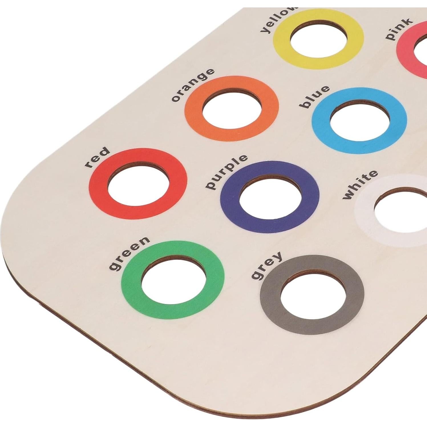 Tablero Clasificador de Colores de Madera Demeras 39x27cm