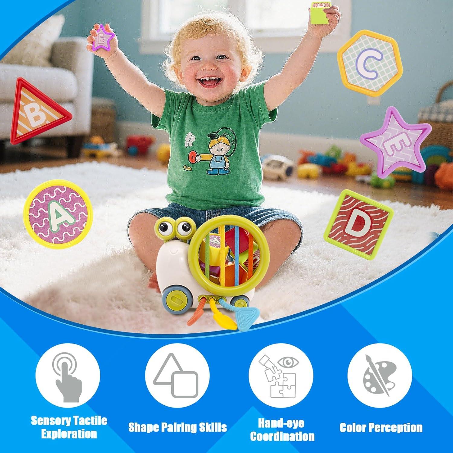 Cubo de Actividad Educativo BYFWH para Bebés 18-48 Meses Verde