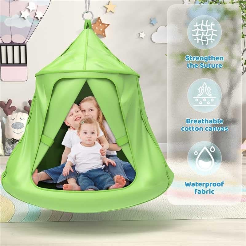 Juego de columpios G TALECO GEAR con soporte y luces LED