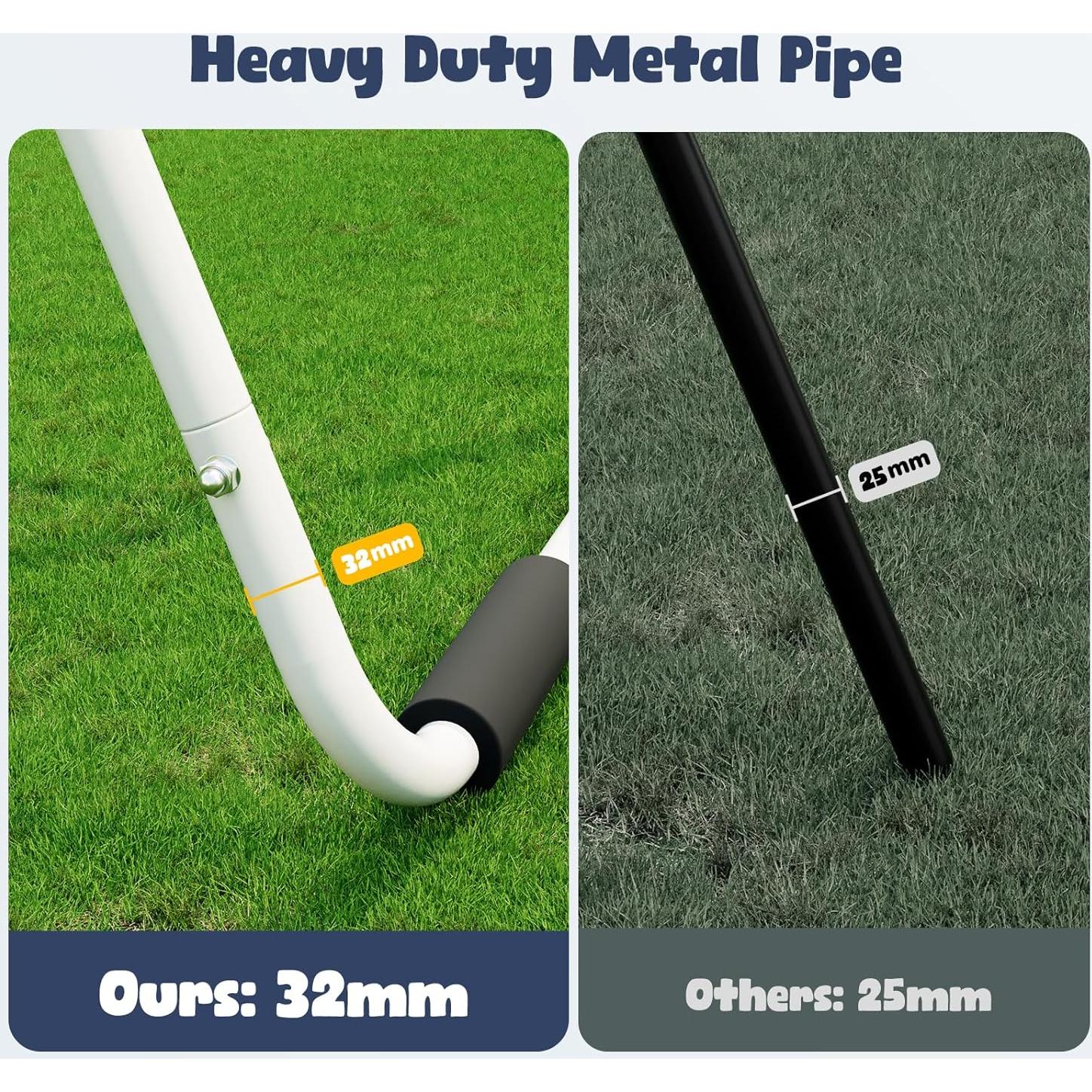 Columpio para Niños Hapfan AB0503 Plegable 25kg Azul Oscuro