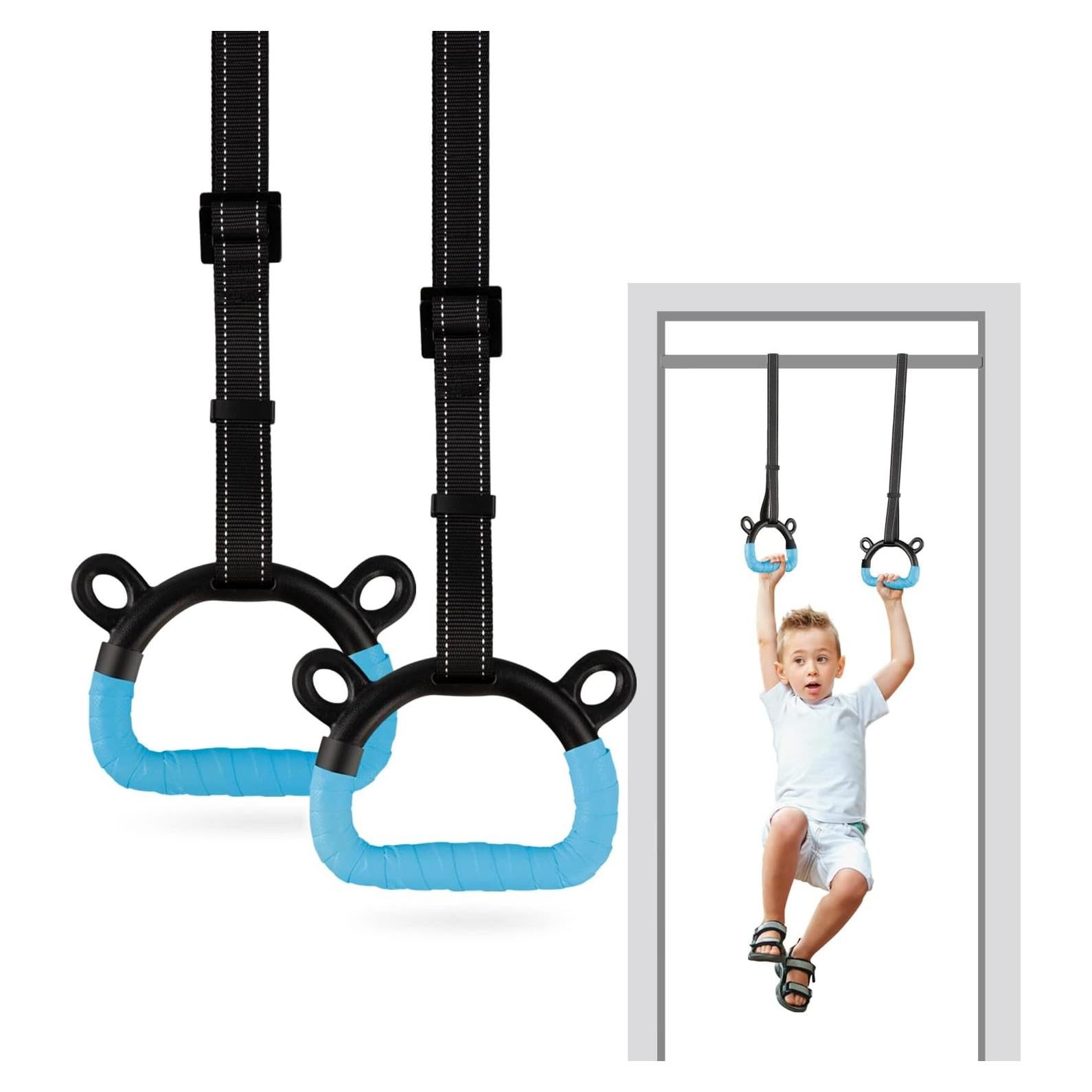 Anillas de Gimnasia para Niños EXQ Home Ajustables 100kg