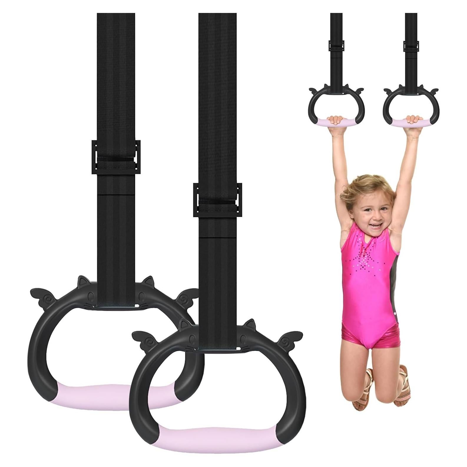 Anillas de Gimnasia GDLPZM para Niños con Correa Ajustable