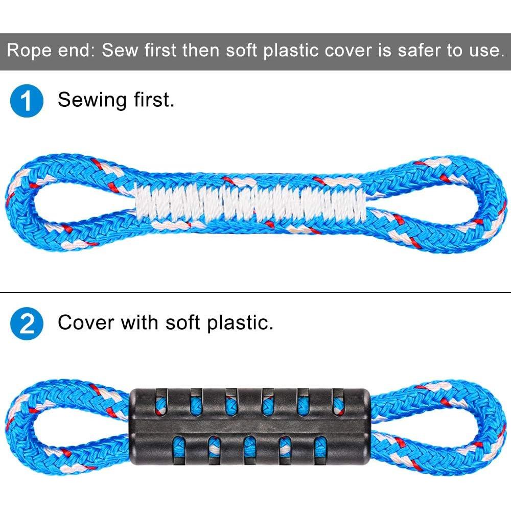 Anillos de Gimnasia Ninja Dolibest 2 Paquete Azul 45.72 cm