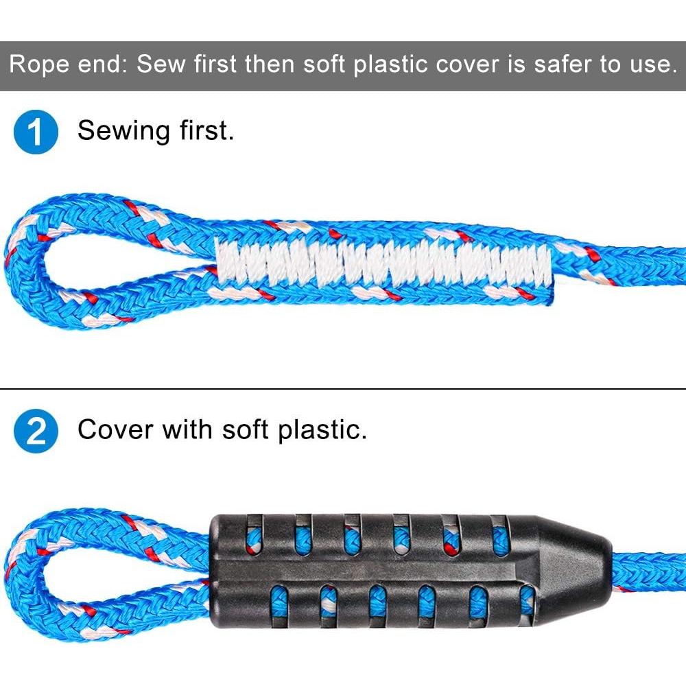 Anillos de Gimnasia Antideslizantes SELEWARE 1.07m Negro 2 Pzs