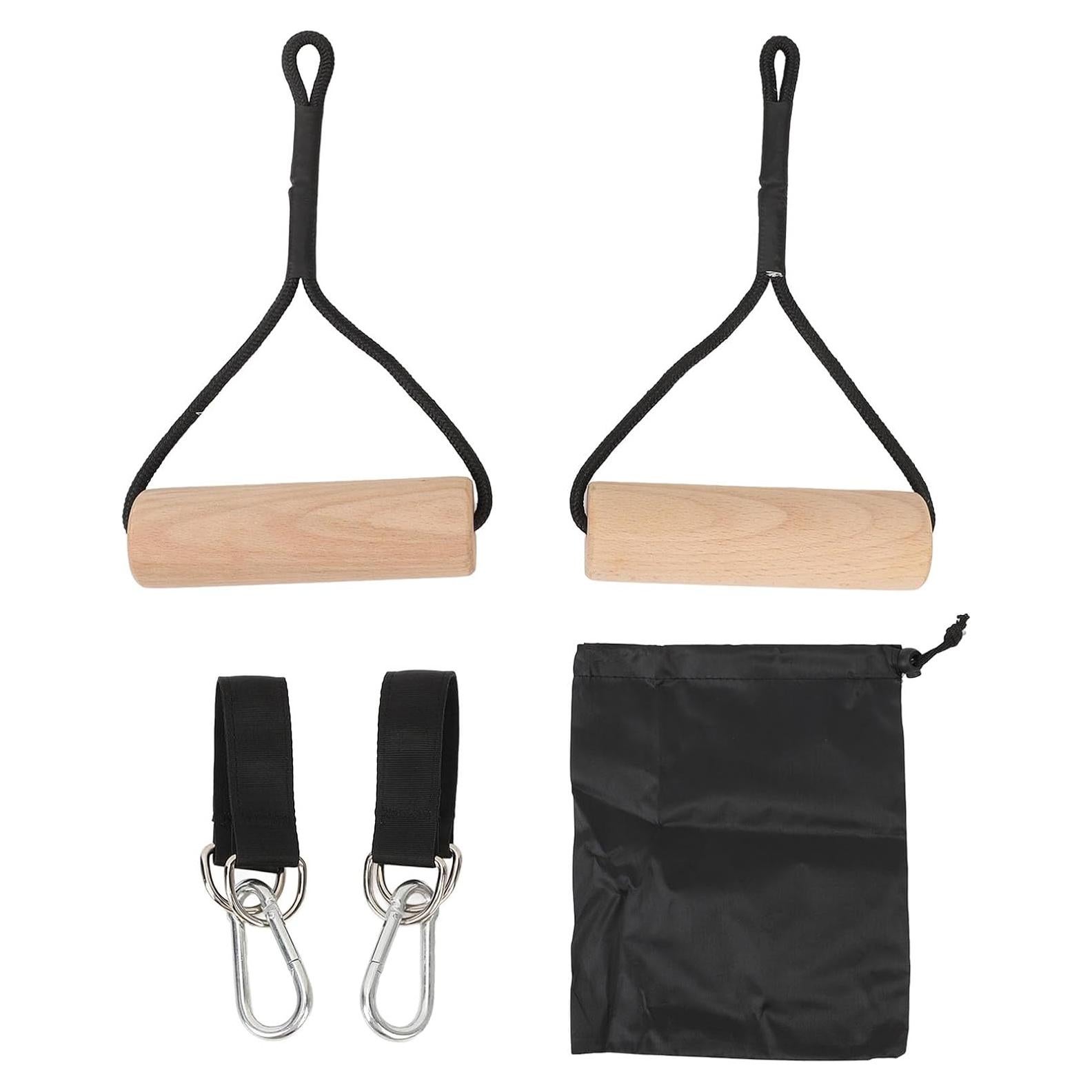 Anillas de Gimnasia de Madera ZIZEV 200kg Entrenador Multifuncional