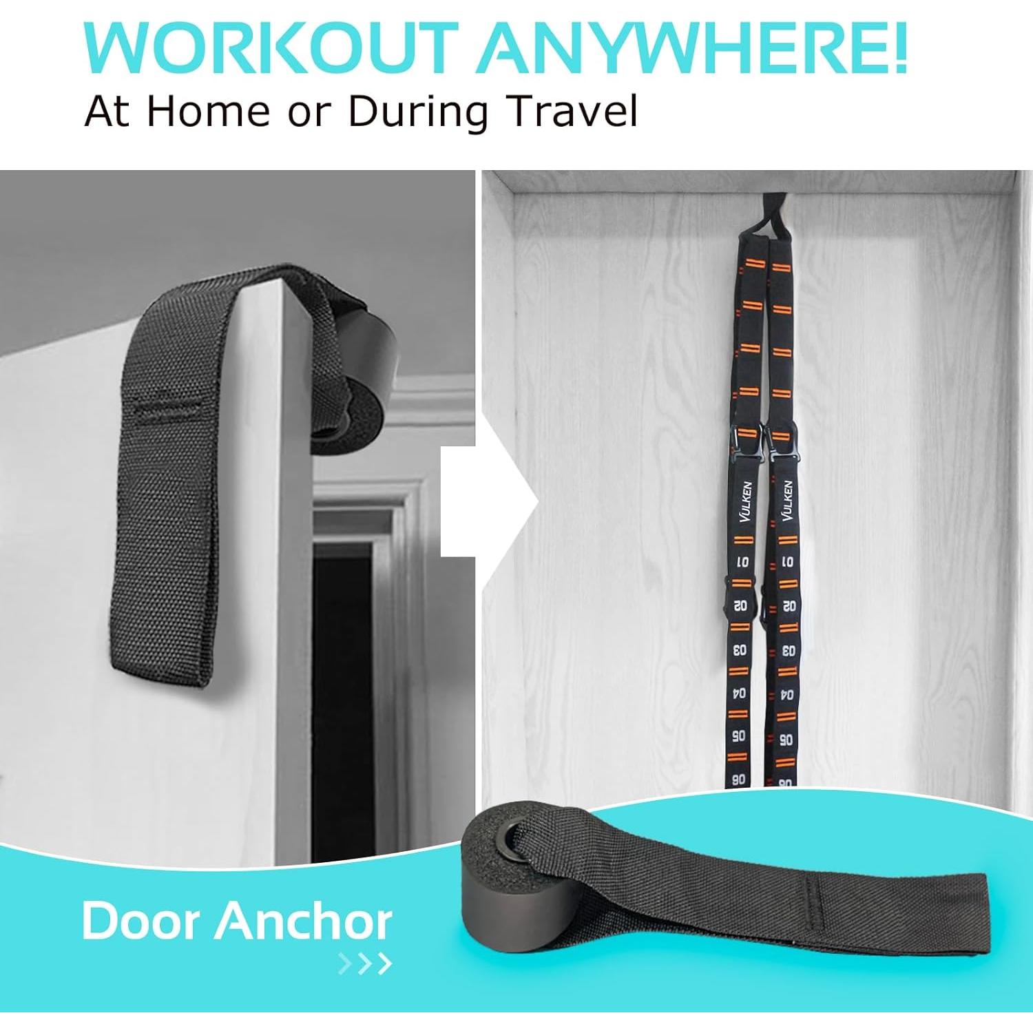 Anillos de Gimnasia de Madera Vulken 3.18 cm con Correas 2.59 m