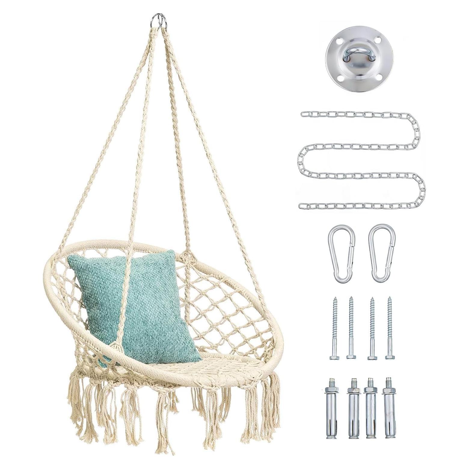 Silla Colgante de Hamaca Mertonzo para Niños 2-5 Años - 104kg