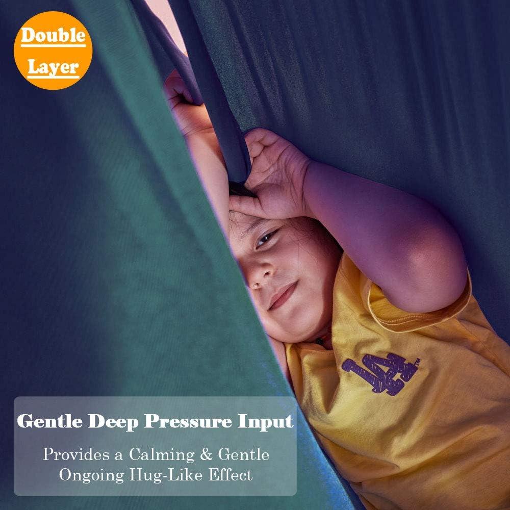 Columpio Sensorial Interior DOI IRON Verde Oscuro 360° para Niños