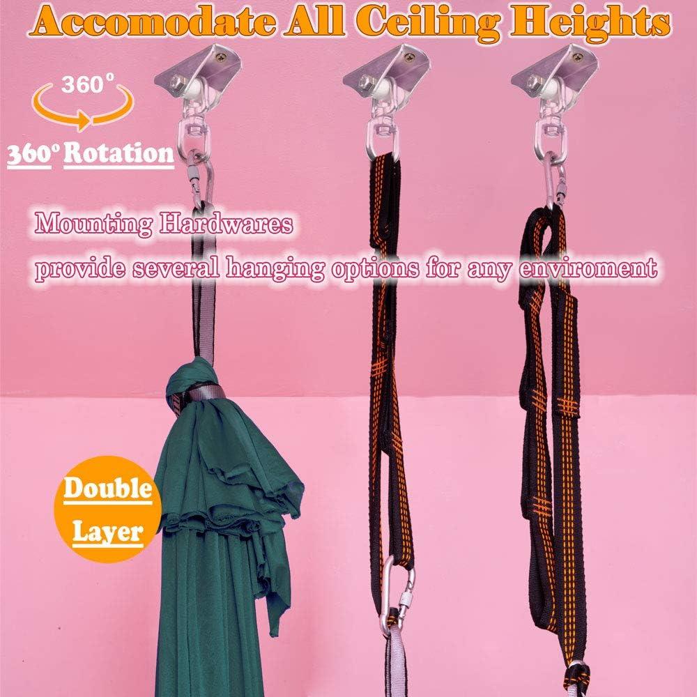 Columpio Sensorial Interior DOI IRON Verde Oscuro 360° para Niños