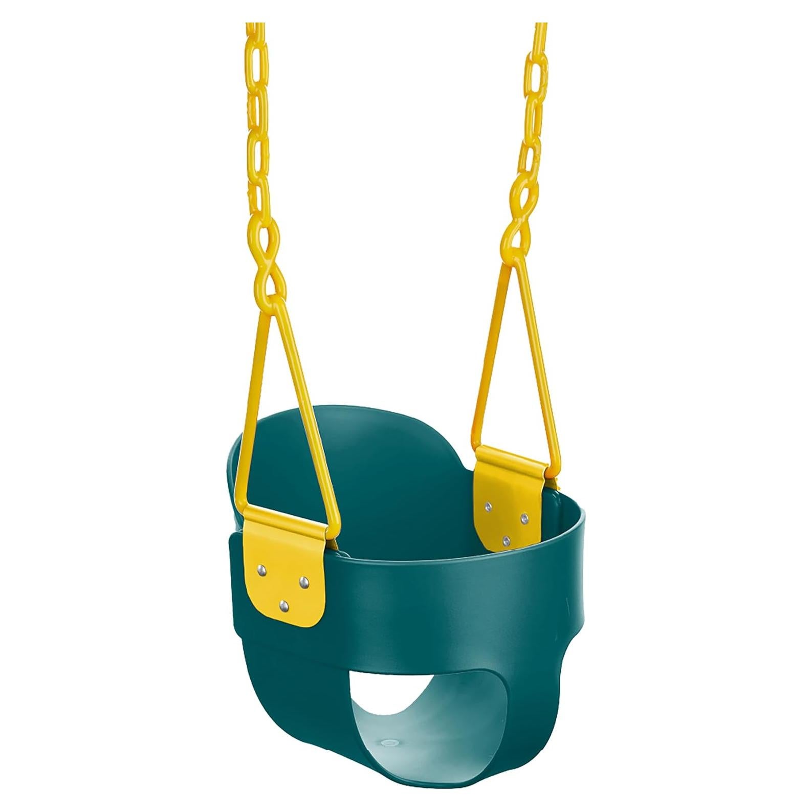 Columpio de Cubo Deluxe Verde para Niños Squirrel - 68.18 kg