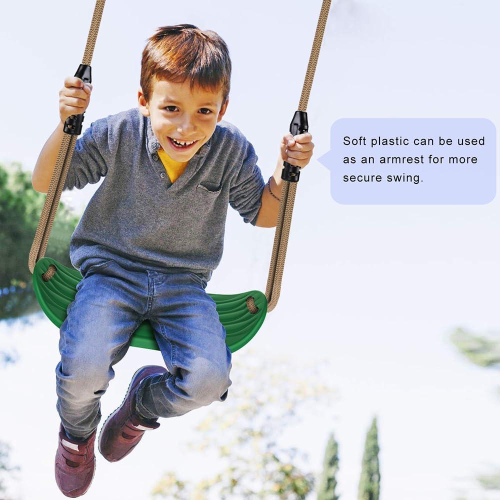 Asiento de Columpio Antideslizante BeneLabel Verde 100KG