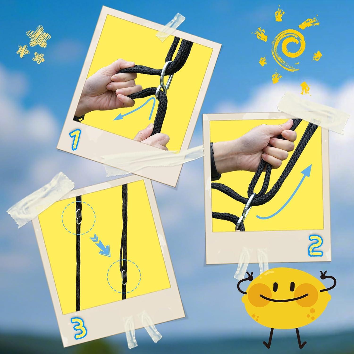 Columpio en Forma de Platillo Hishine 109 cm Arcoíris