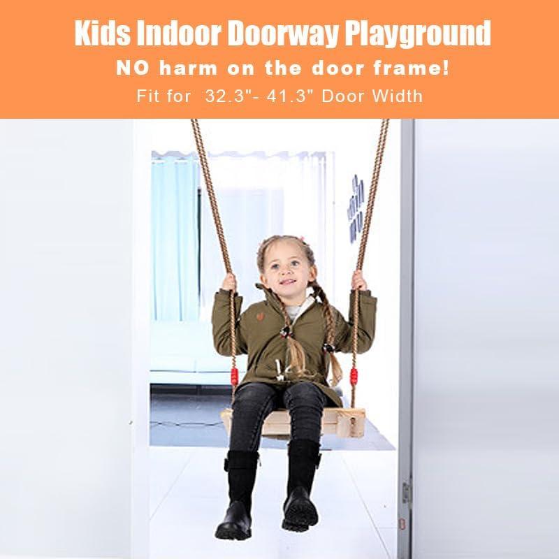 Juego de Columpio de Puerta Weavelife con Barra de Dominadas