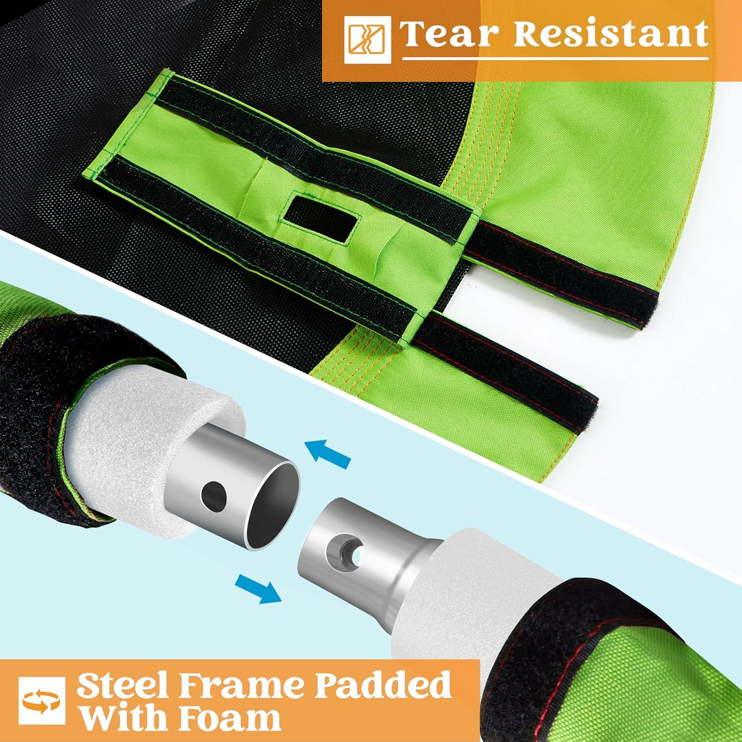 Columpio de Árbol TURFEE 102 cm Arcoíris para Niños