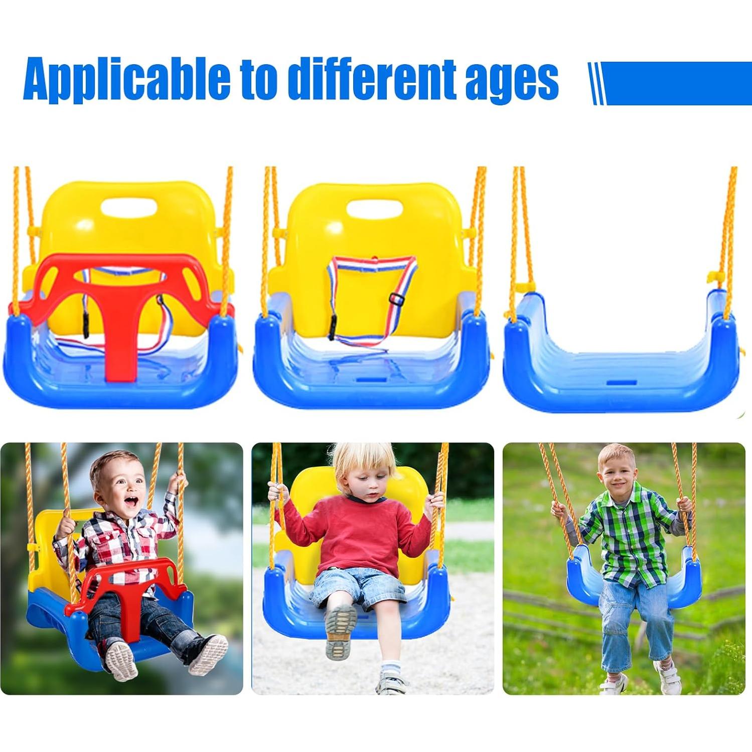 Columpio 3 en 1 IFOYO Marino Ajustable para Niños