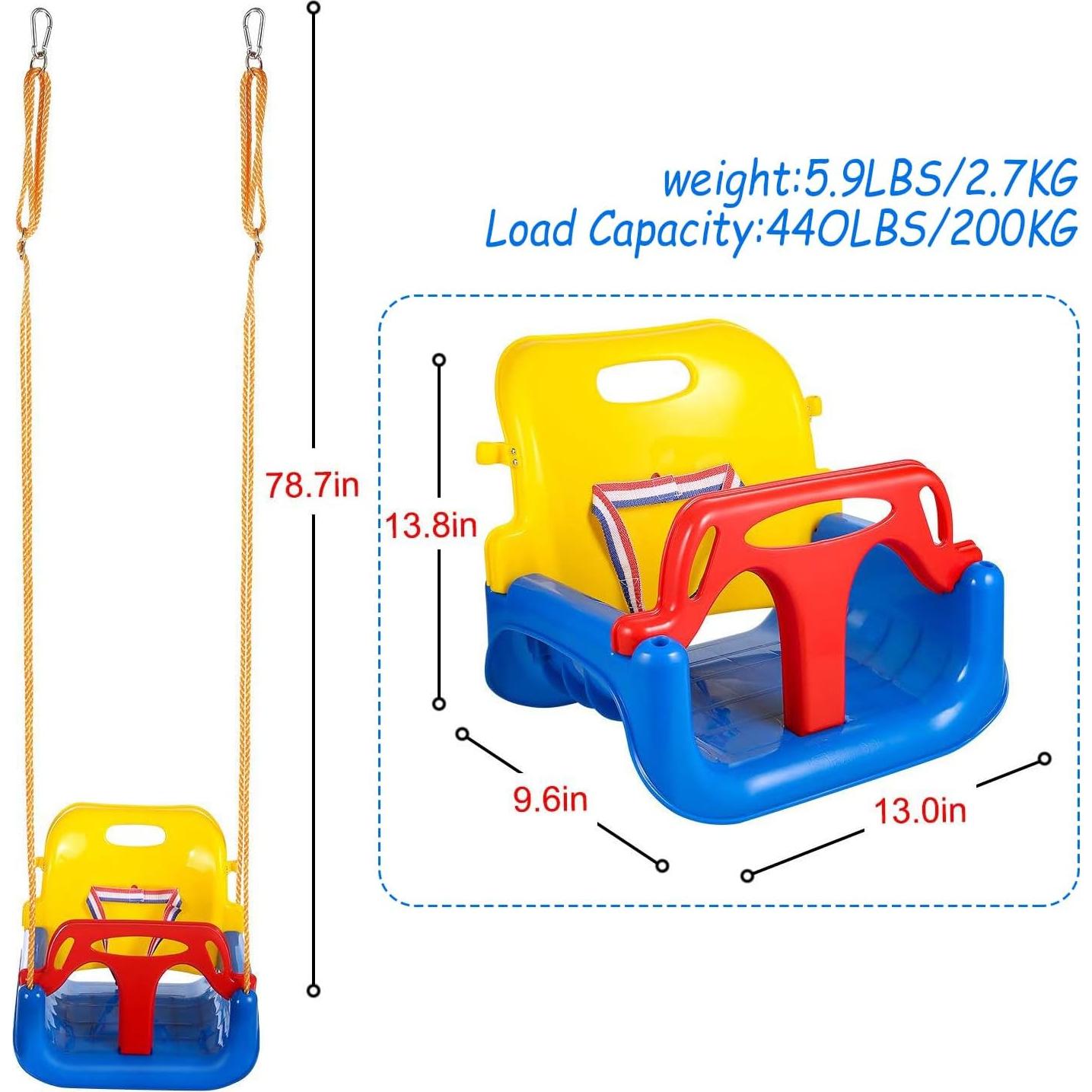 Columpio 3 en 1 IFOYO Marino Ajustable para Niños