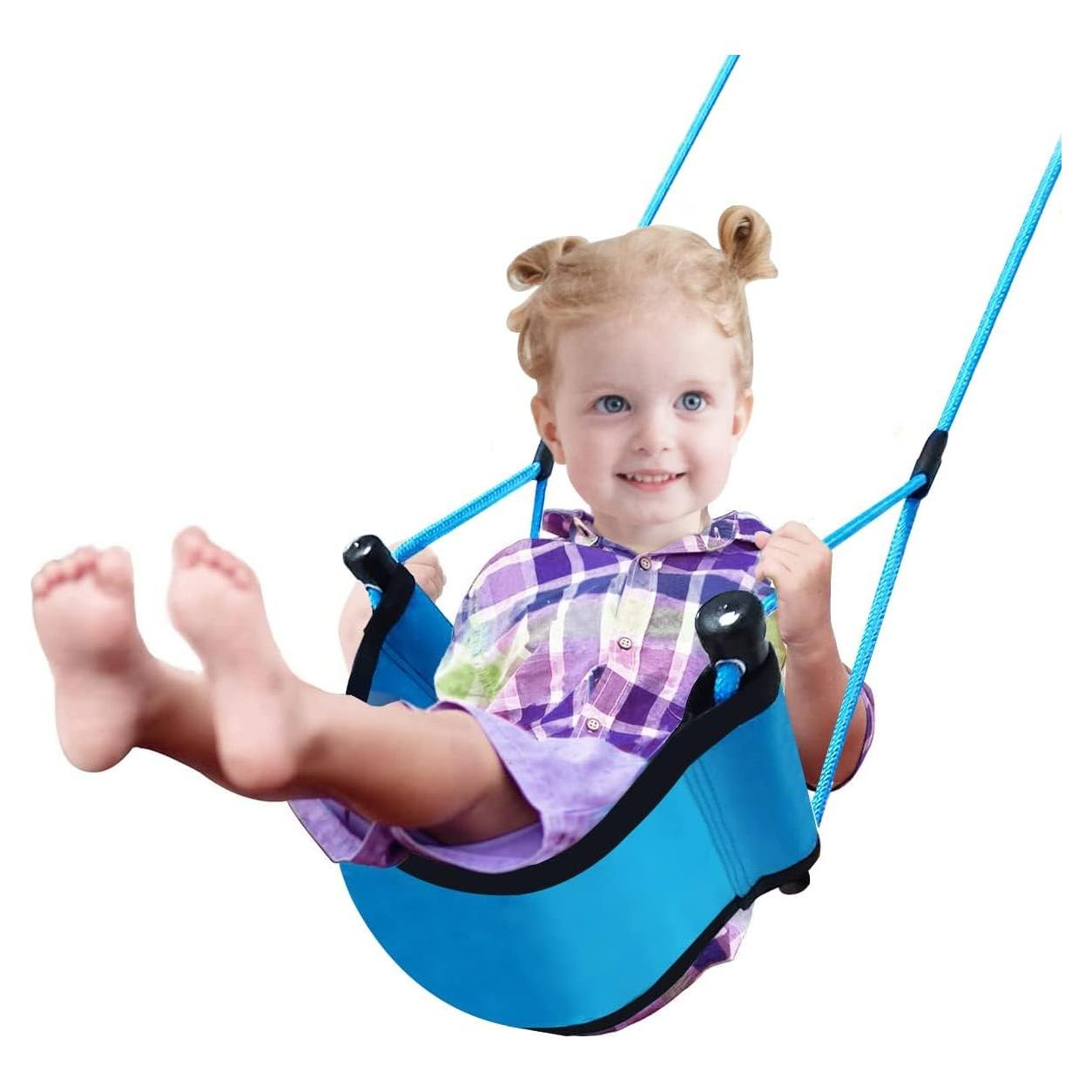 Columpio para Niños ROPECUBE Ajustable Azul 150 kg