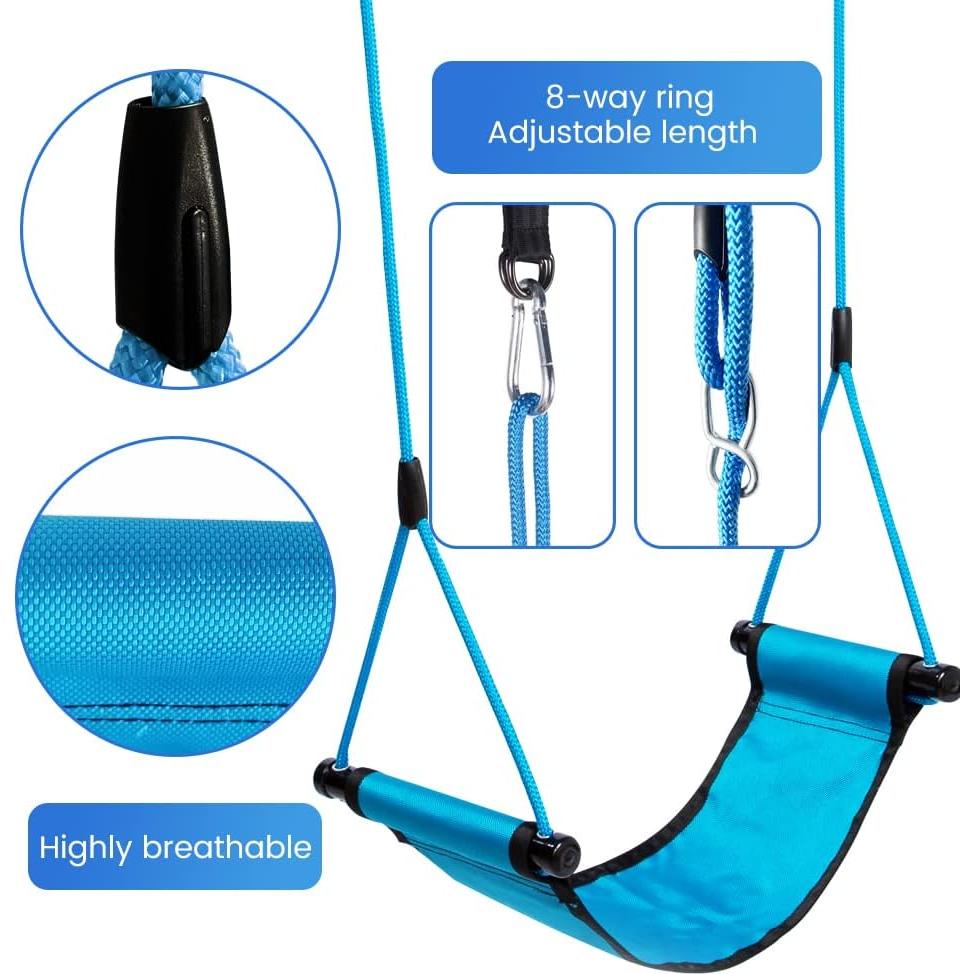 Columpio para Niños ROPECUBE Ajustable Azul 150 kg