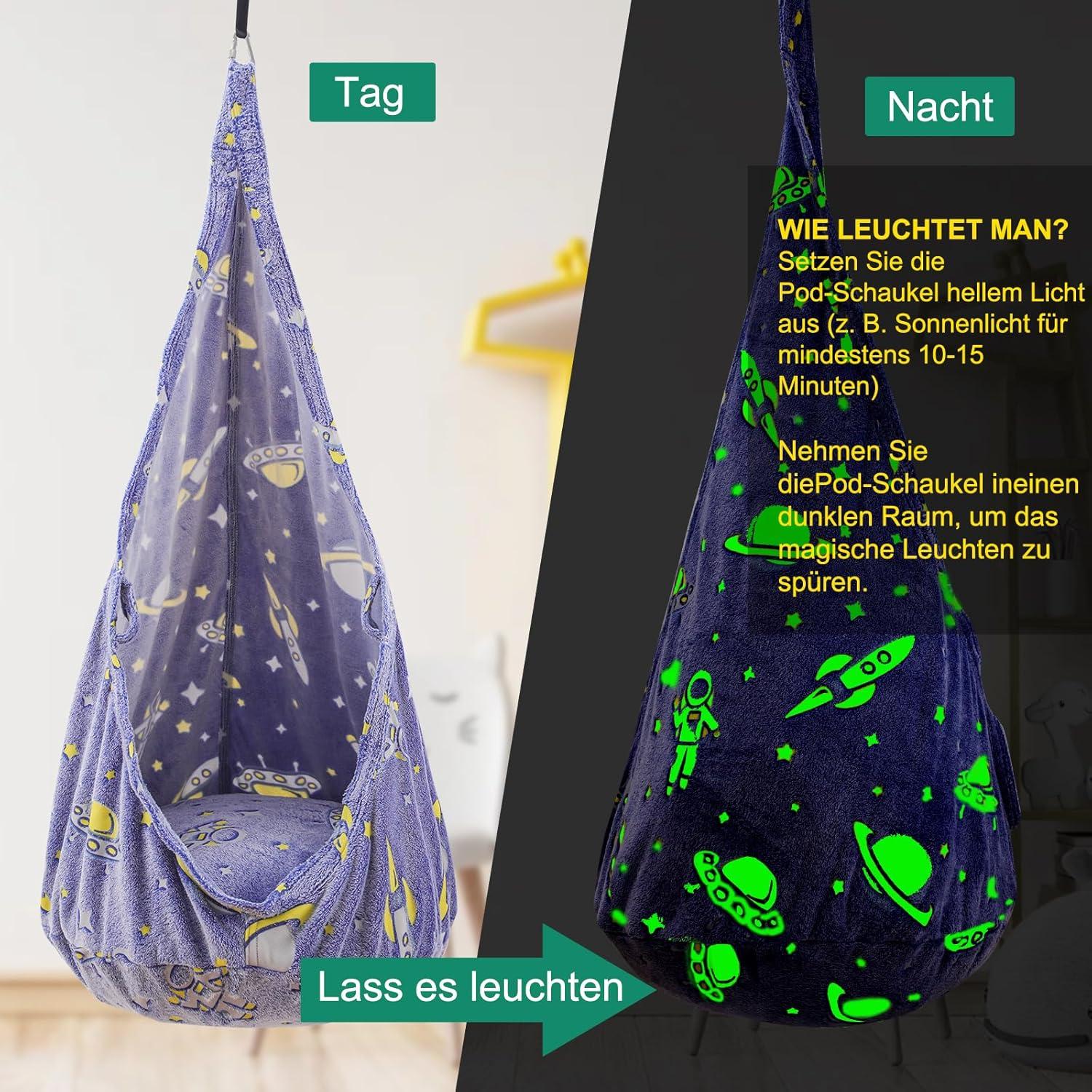 Silla de Columpio Sensorial ZAIXIA para Niños - 70 cm