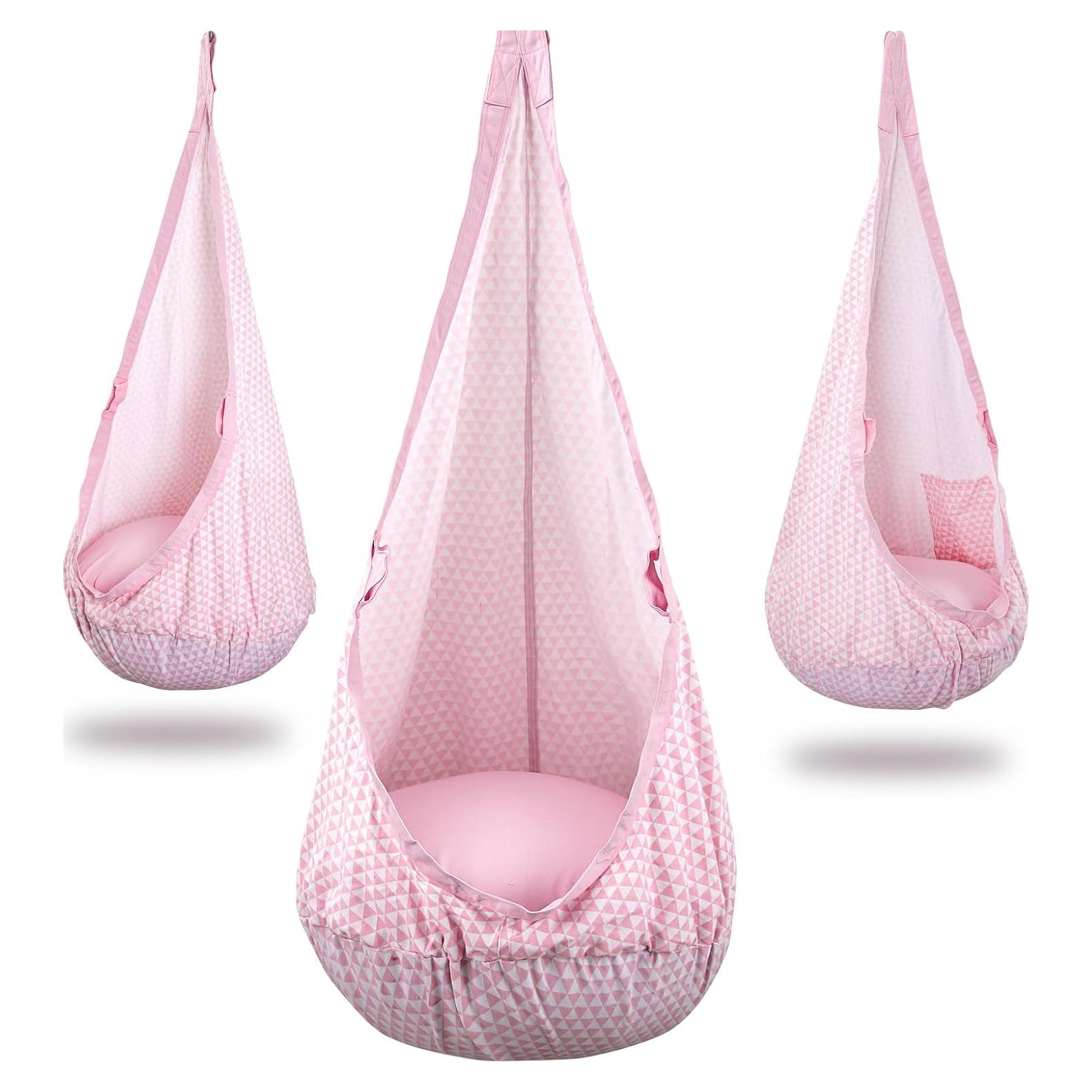 Silla Columpio para Niños YAERSI, Hamaca Inflable 70cm, 36kg