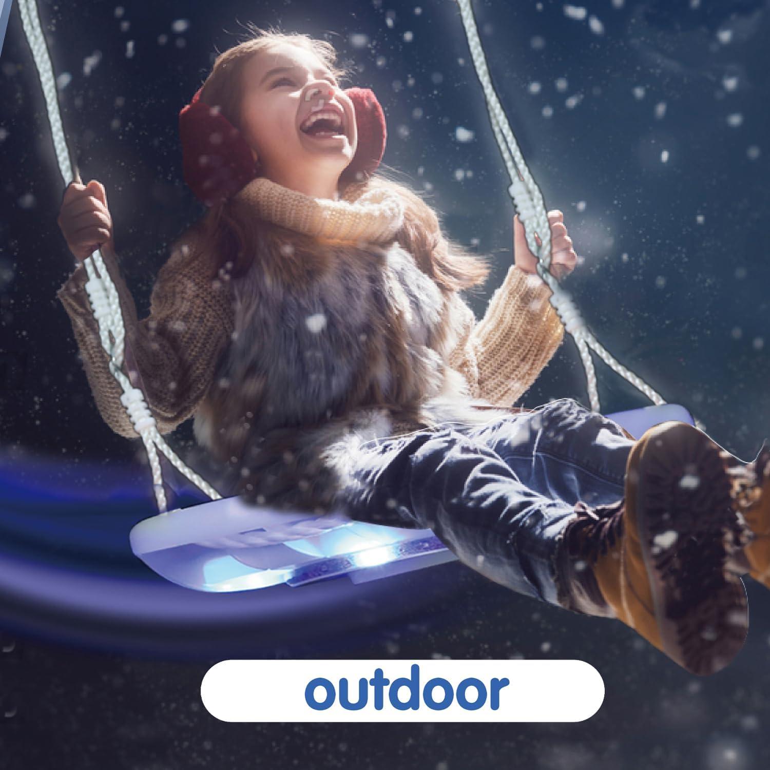 Columpio LED ajustable OMNISAFE para niños 3 años+