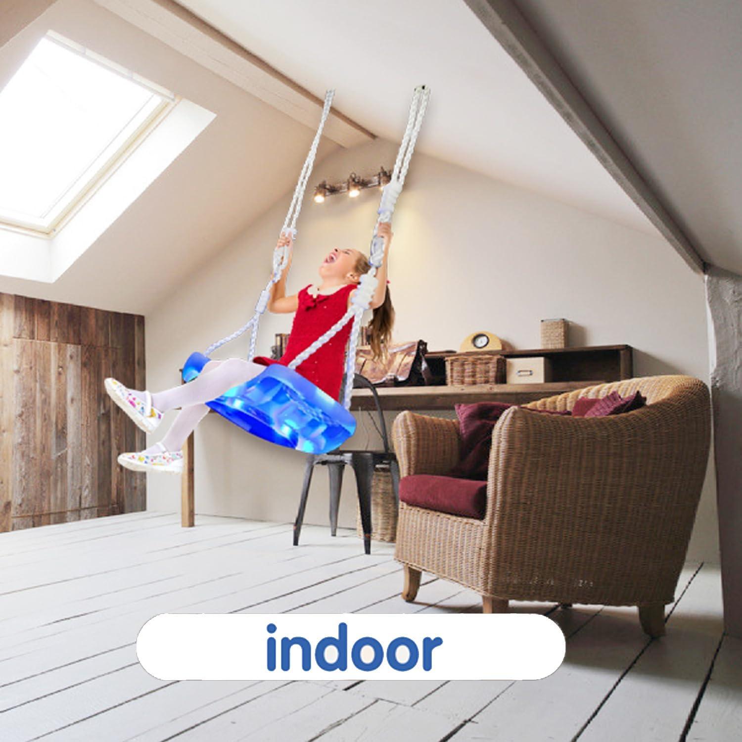 Columpio LED ajustable OMNISAFE para niños 3 años+